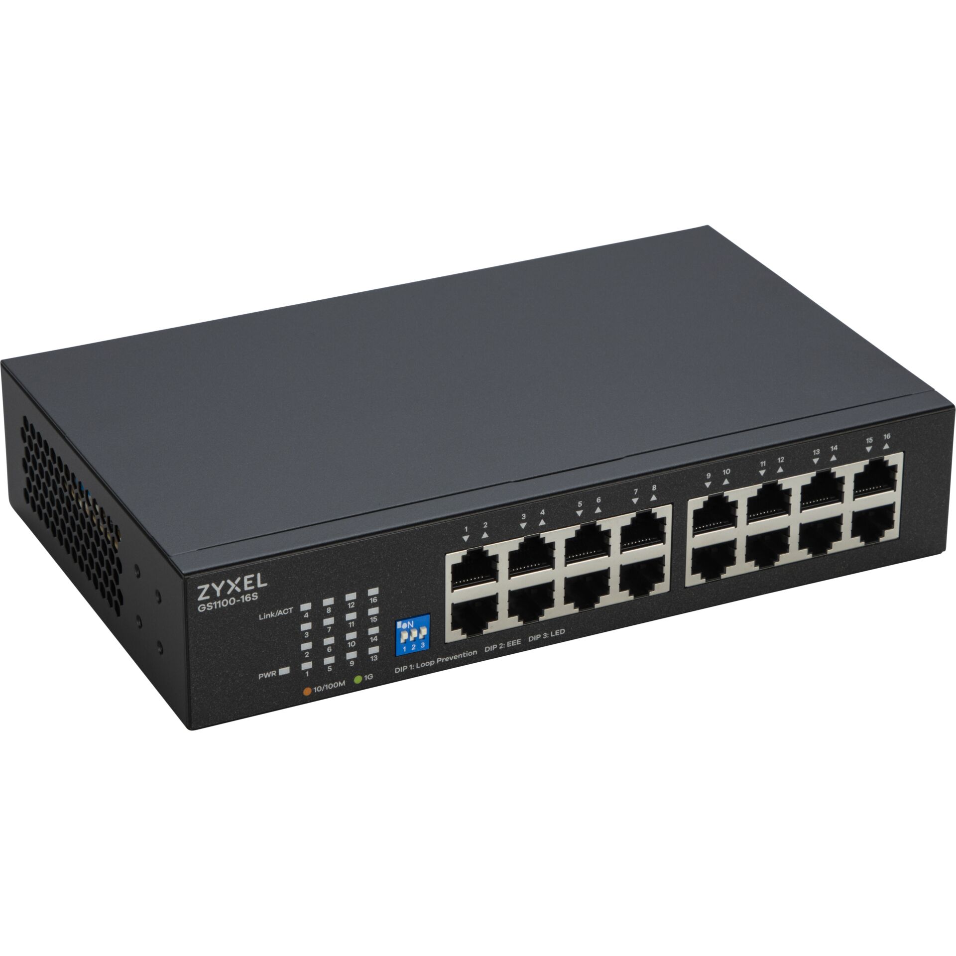 Managed switch, Gigabit Ethernet, 16-Port, PoE-Switch, Netzwerk-Hardware