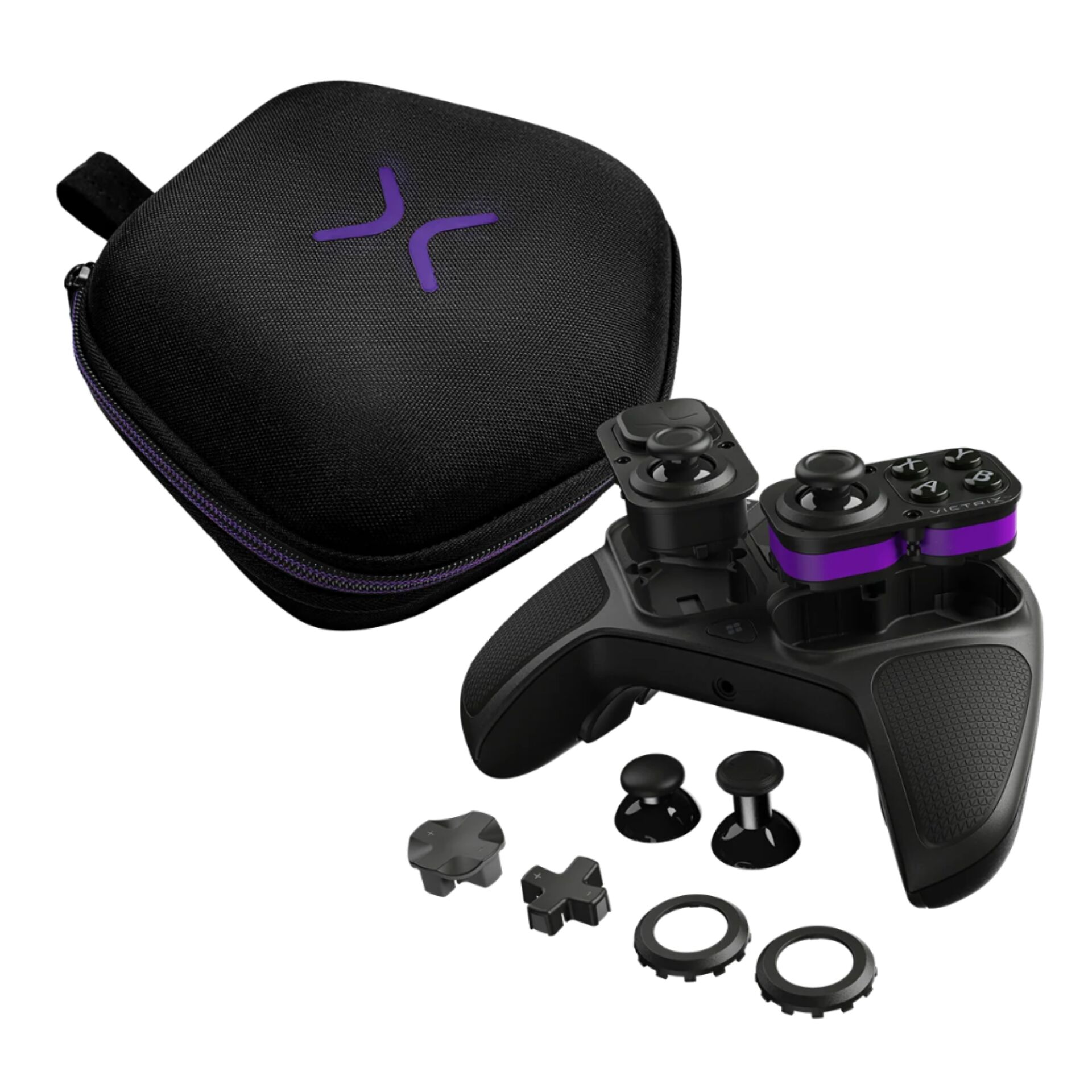 Gaming-Controller, Vibration-Controller, Action-Controller, Paddles, Purple-Accents