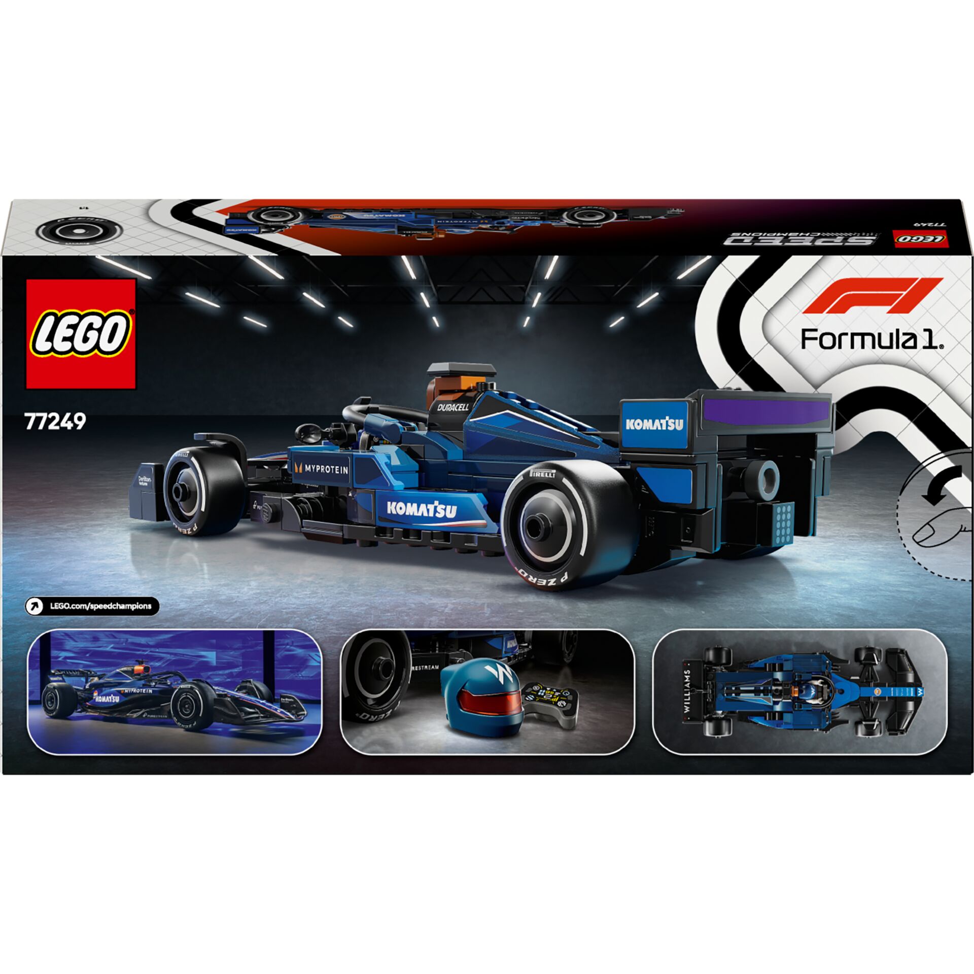 LEGO, Formel 1, Rennauto, Konstruktion, Set 77249