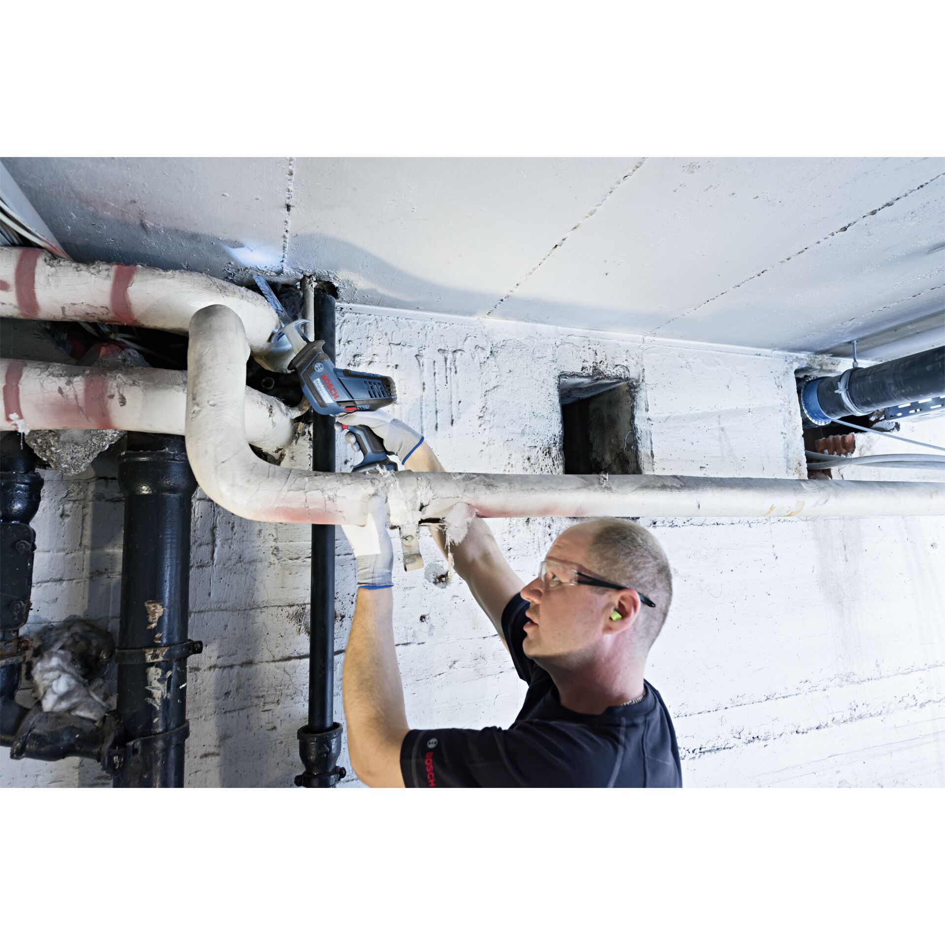 Person, Klempnerarbeiten, Brillen, Erwachsener, Mann