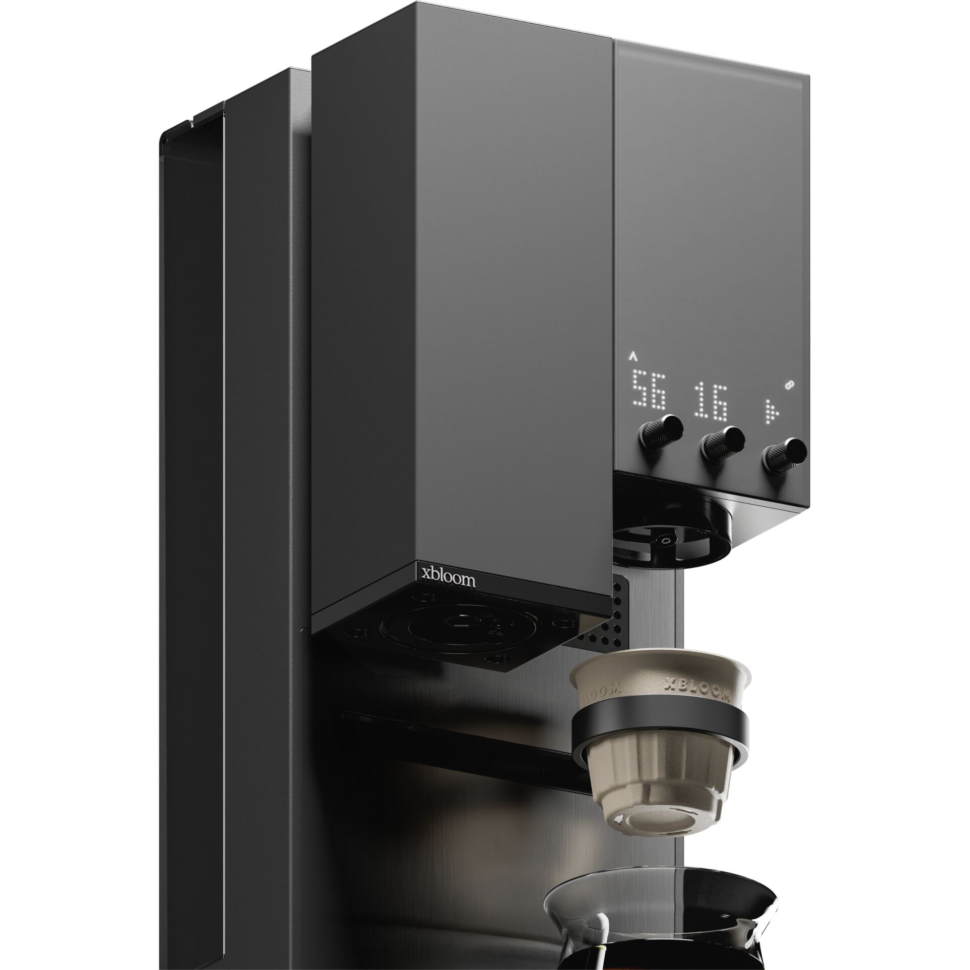 Kaffeemaschine, Espressoautomat, Kaffeezubereitung, Dampf-Extraktion, Moderne Küche