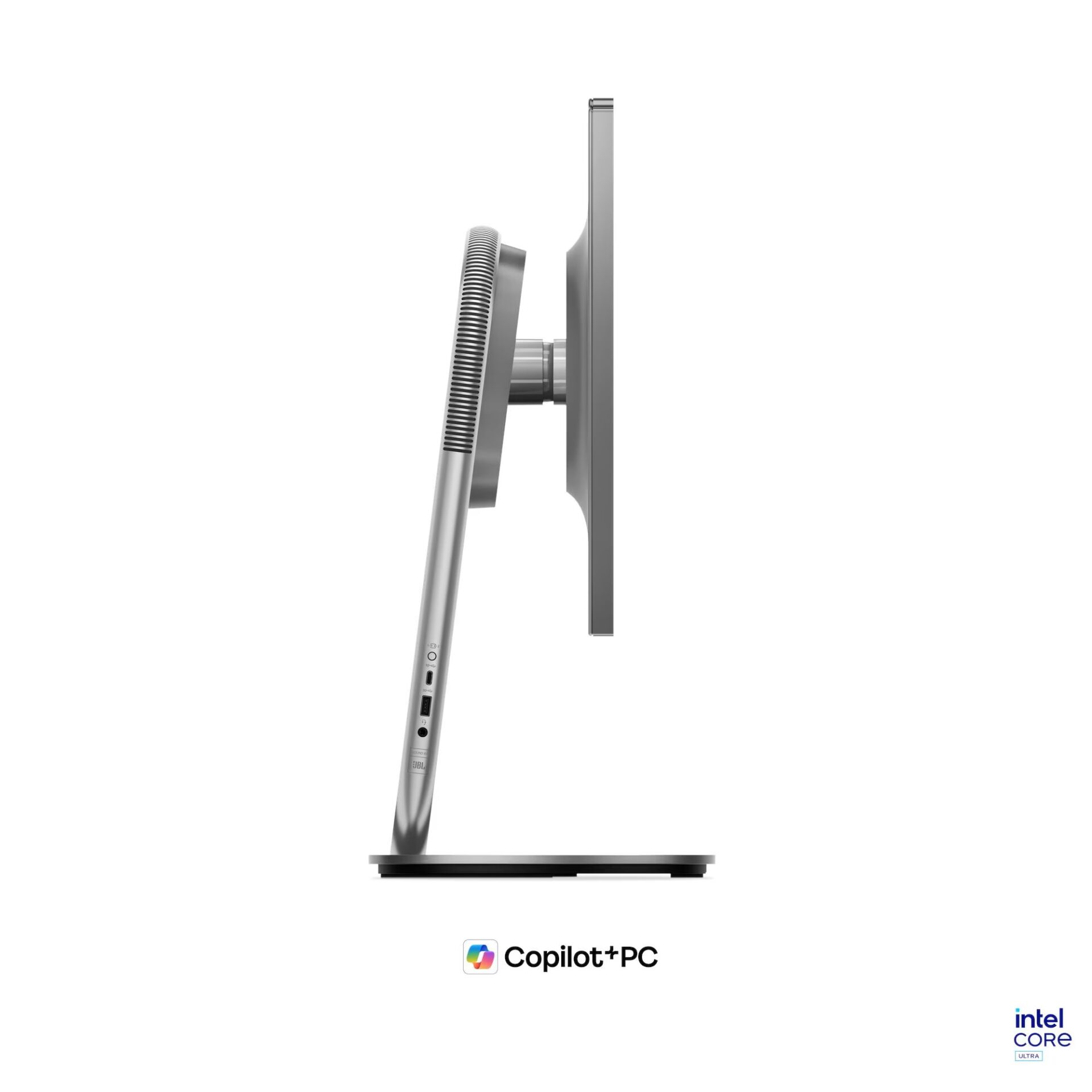 all-in-one PC, all-in-one, monitor, stand, silber