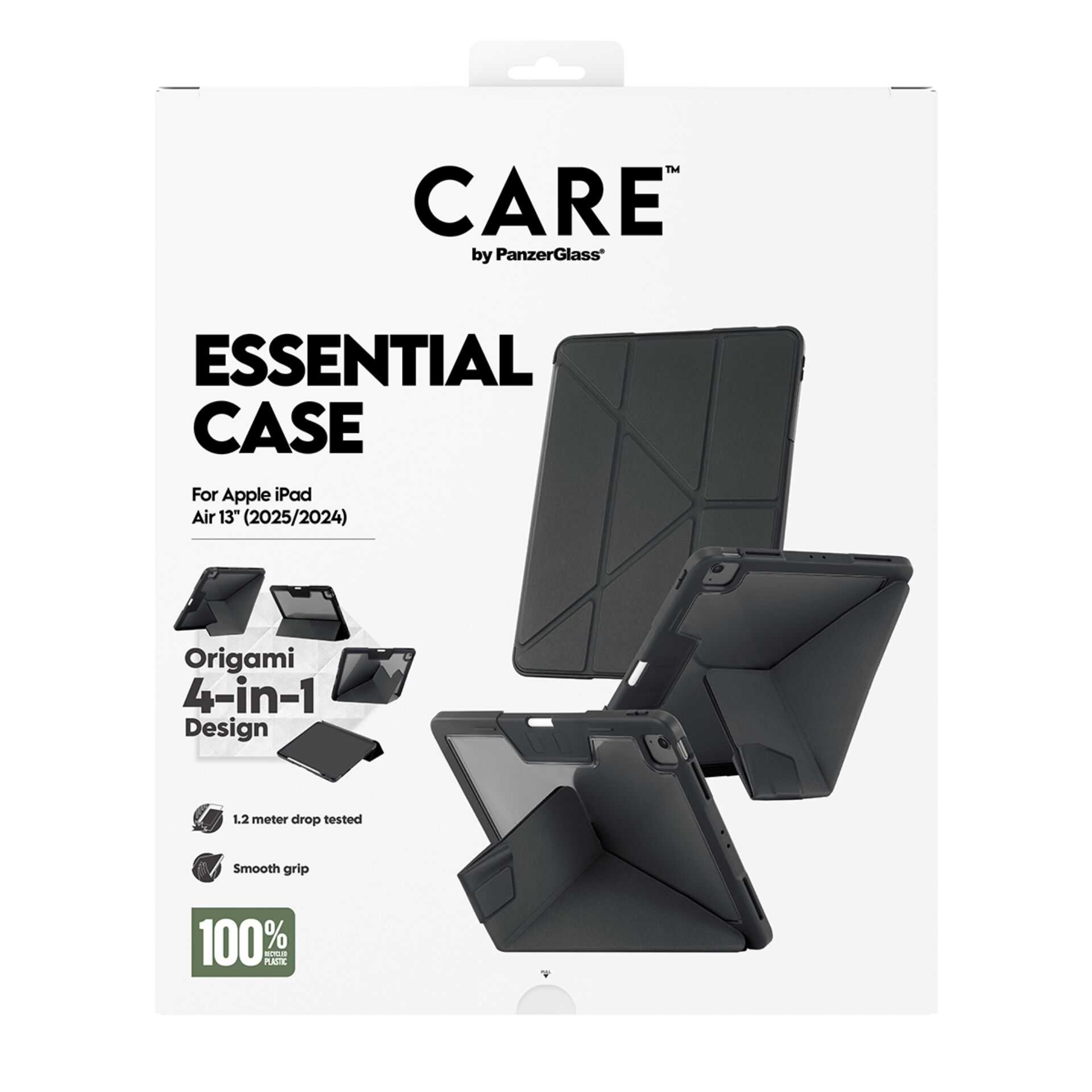 CARE by PanzerGlass TPU  Essential Case iPad Air 13 blk