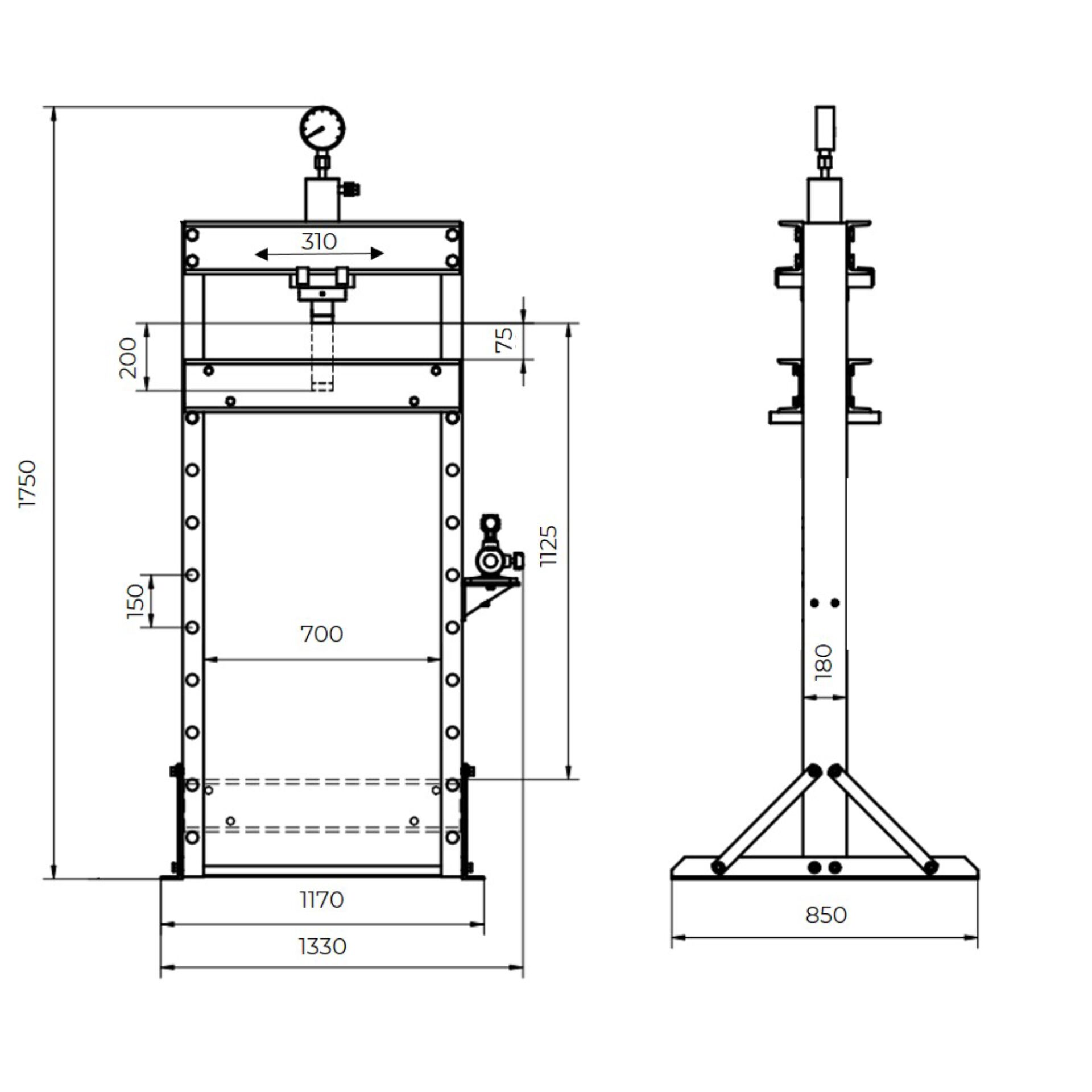 CAD-Diagramm, Diagramm