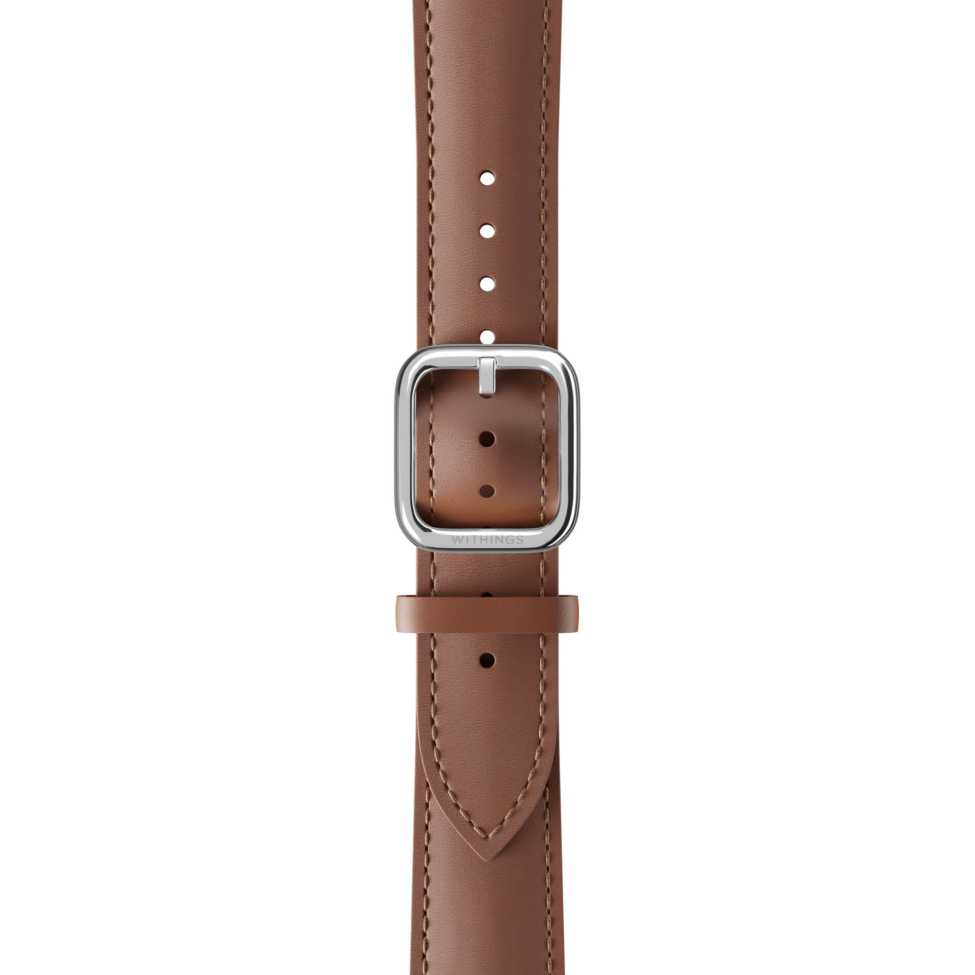 Withings Leather Wristband 18mm  Brown