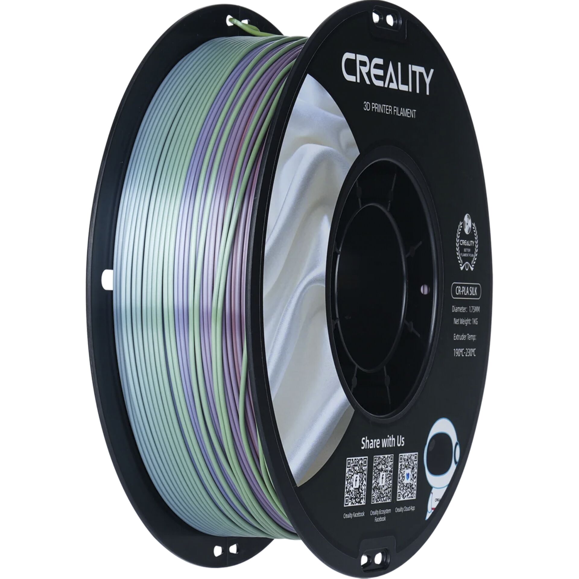 Creality Filament CR-Silk  Rainbow 1kg