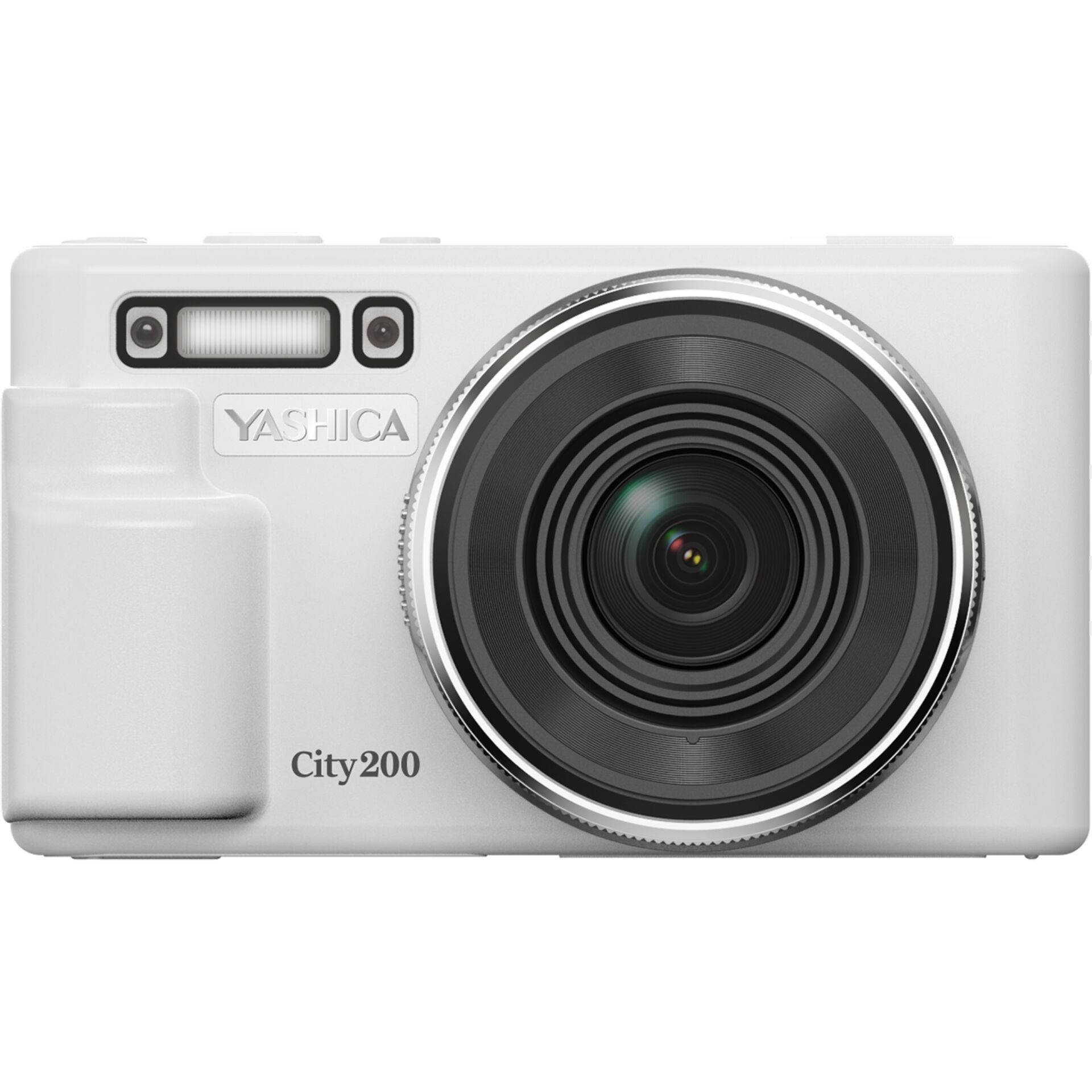 Yashica City 200 weiss Kamera, Digitale Kamera, Elektronik