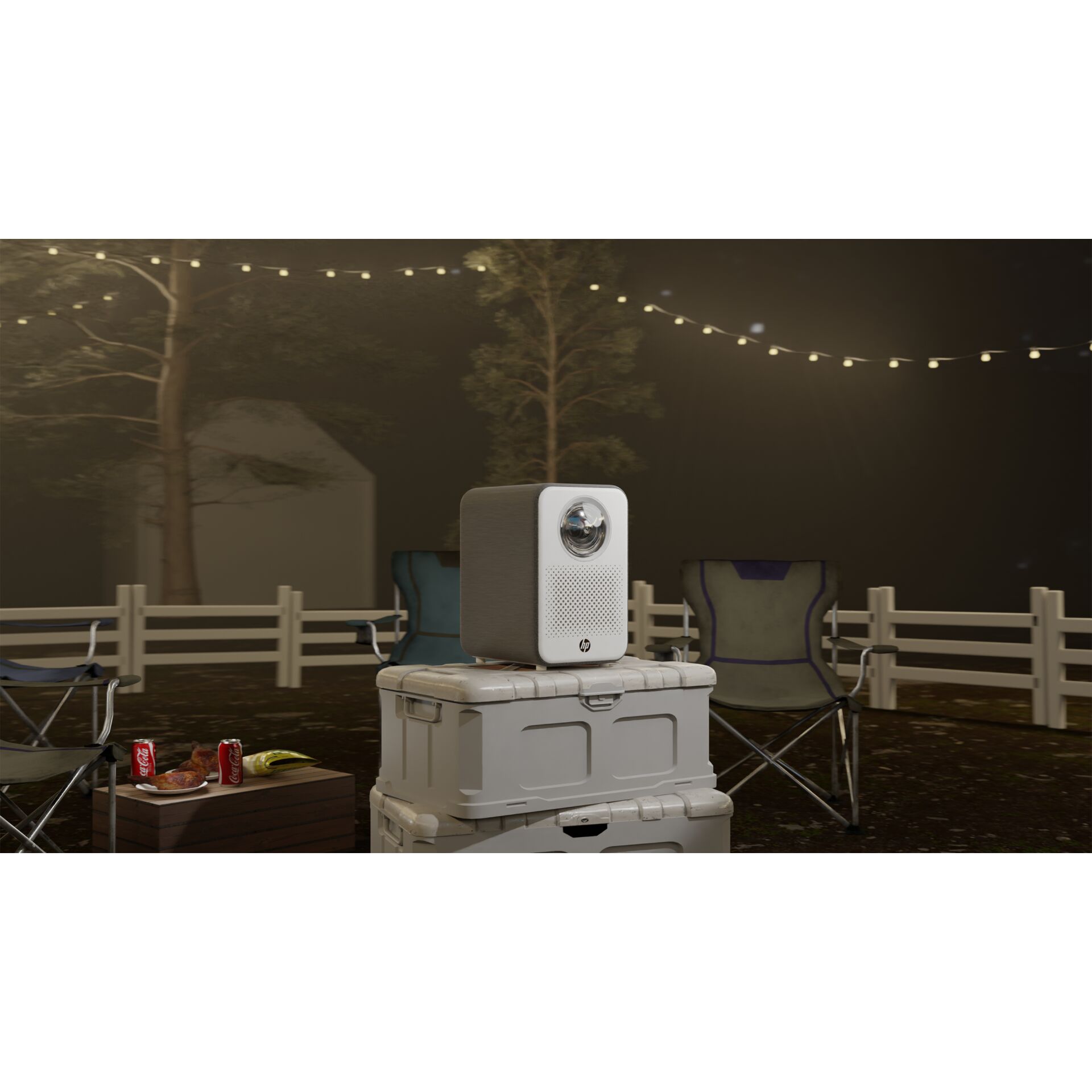 Beamer, Projektor, Kompakt, Outdoor, Kunststoff