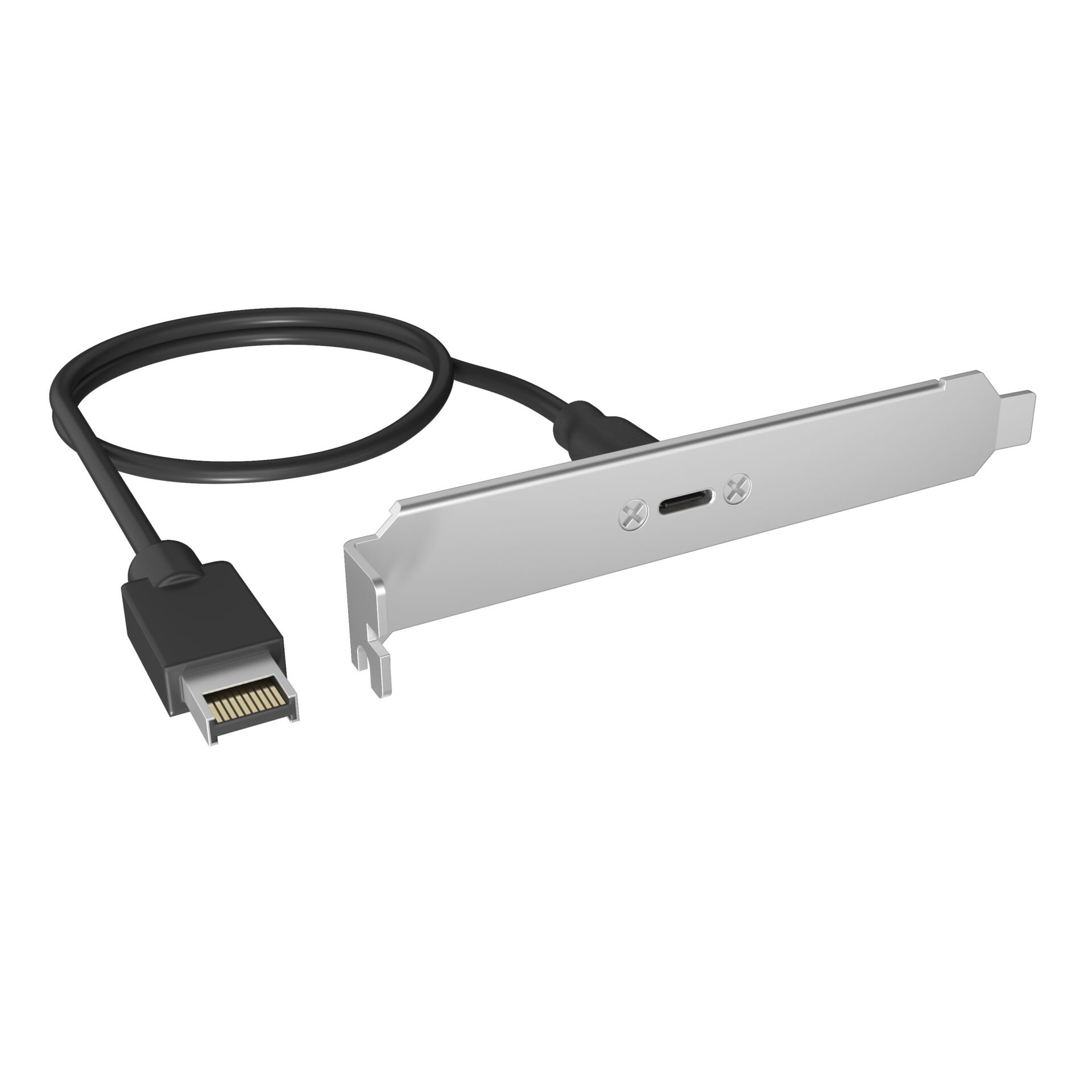 ICY BOX IB-AC553  Adapter USB-E zu USB-C 20Gbit/s