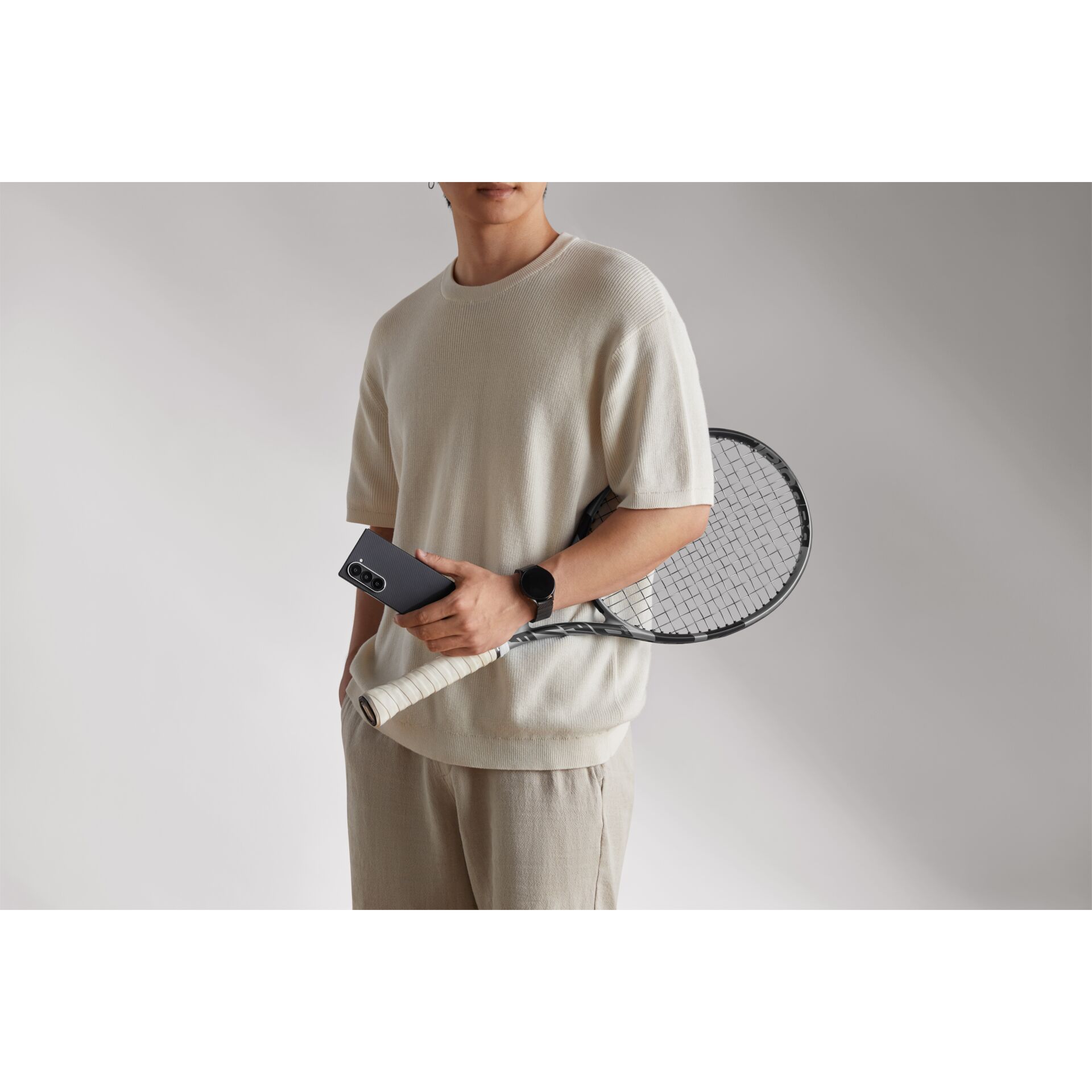 Schläger, Tennis, Tennisschläger, Langarm, Armbanduhr