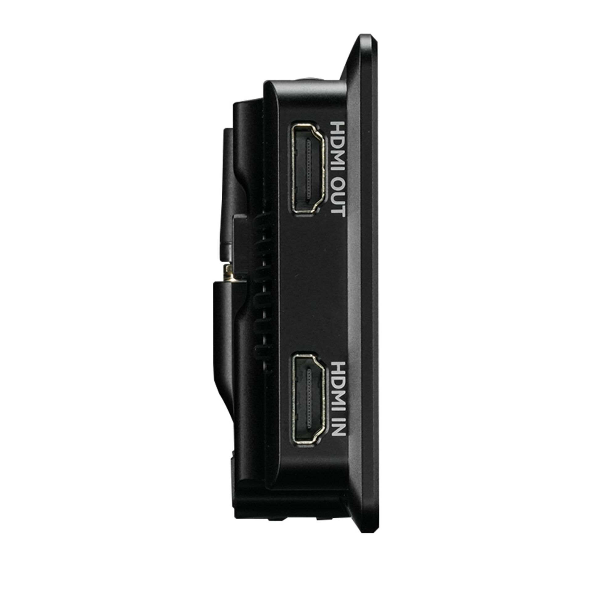 HDMI-Konverter, HDMI-Eingang, HDMI-Ausgang, schwarzes Gehäuse
