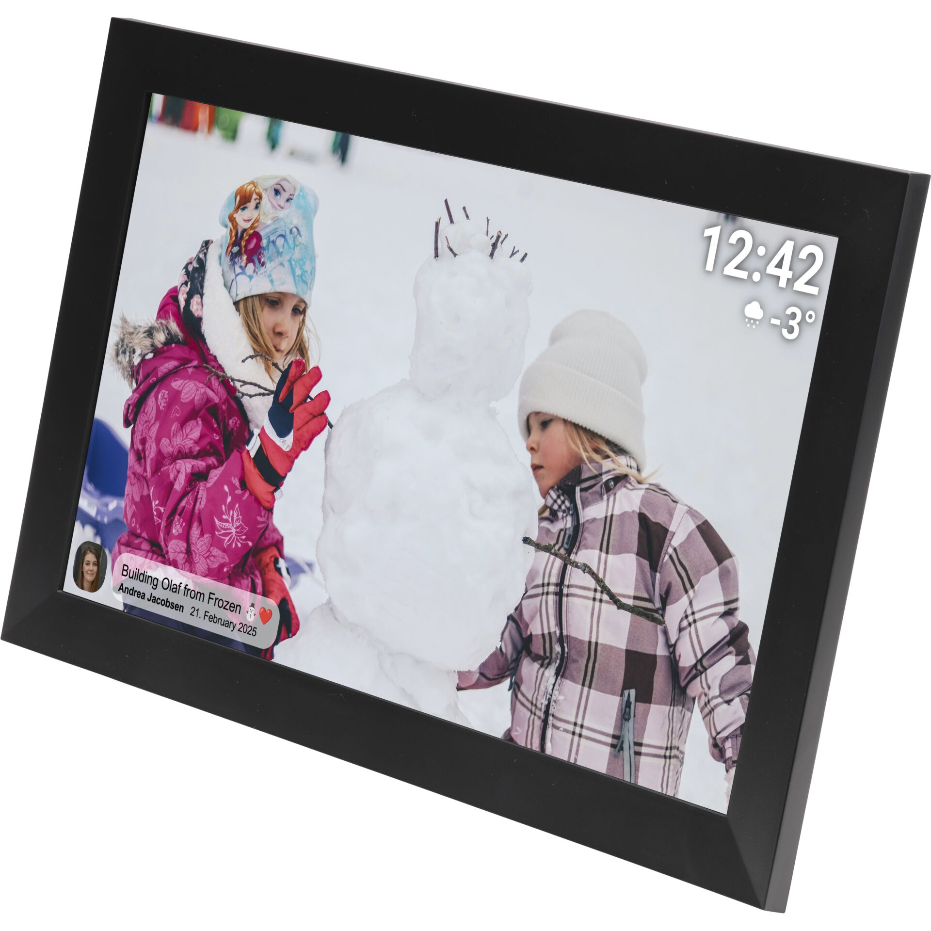 Natur, Draußen, Winter, Schnee, Schneemann