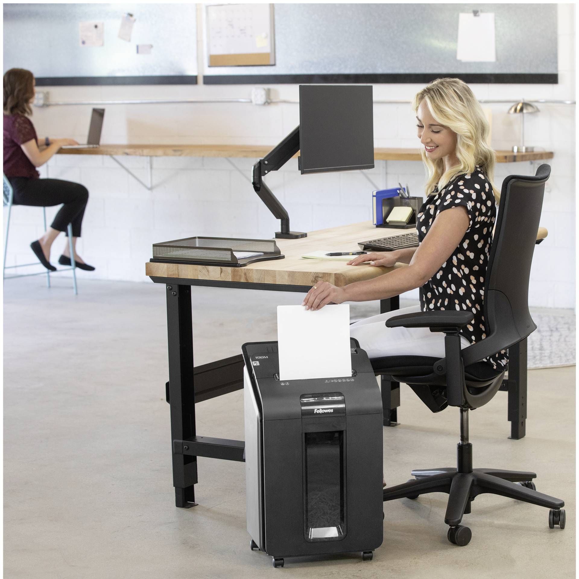 Moebel, Tabelle, Schreibtisch, Person, Frau