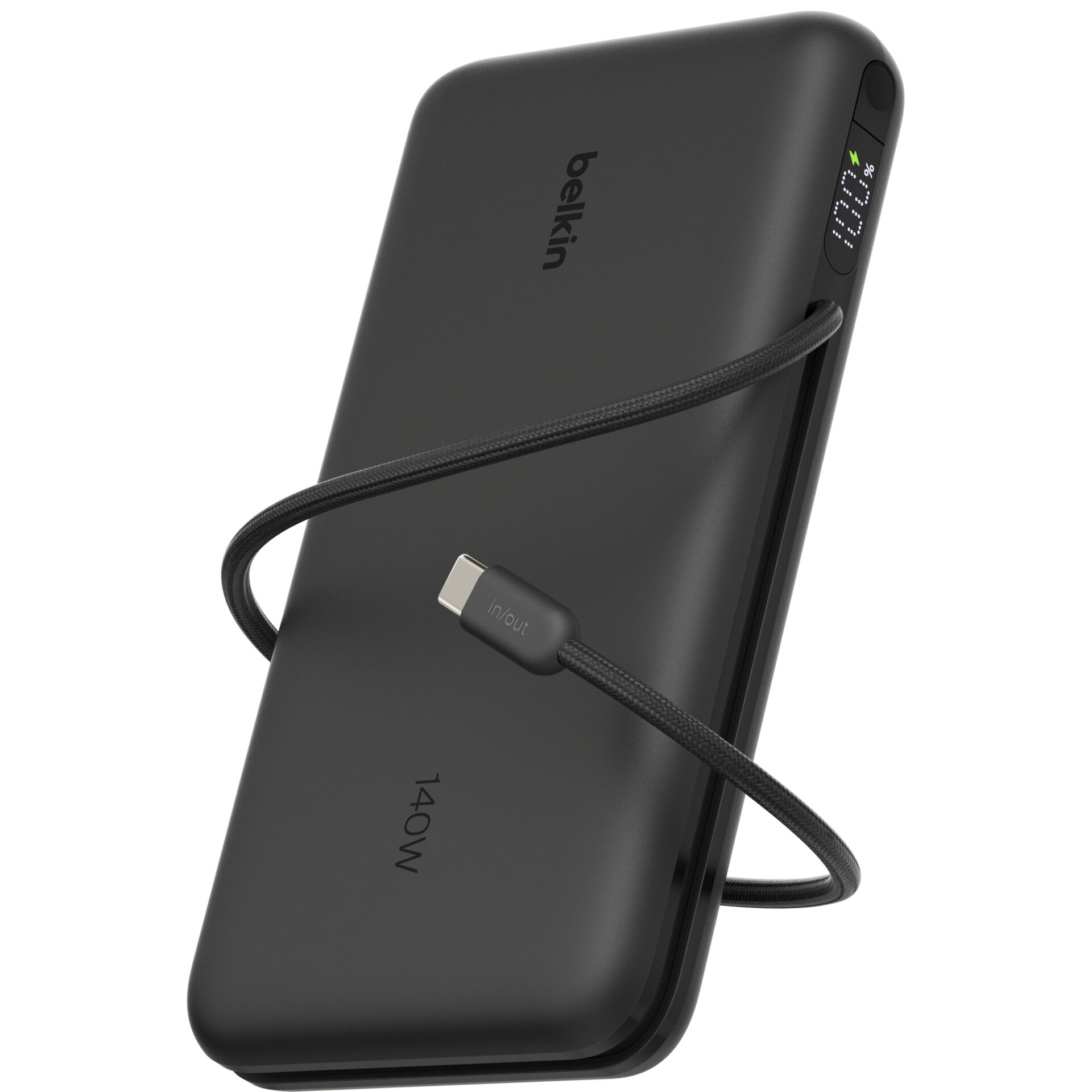 Powerbank, Drahtlos, USB-C, 1600mAh, Lightning-Kabel