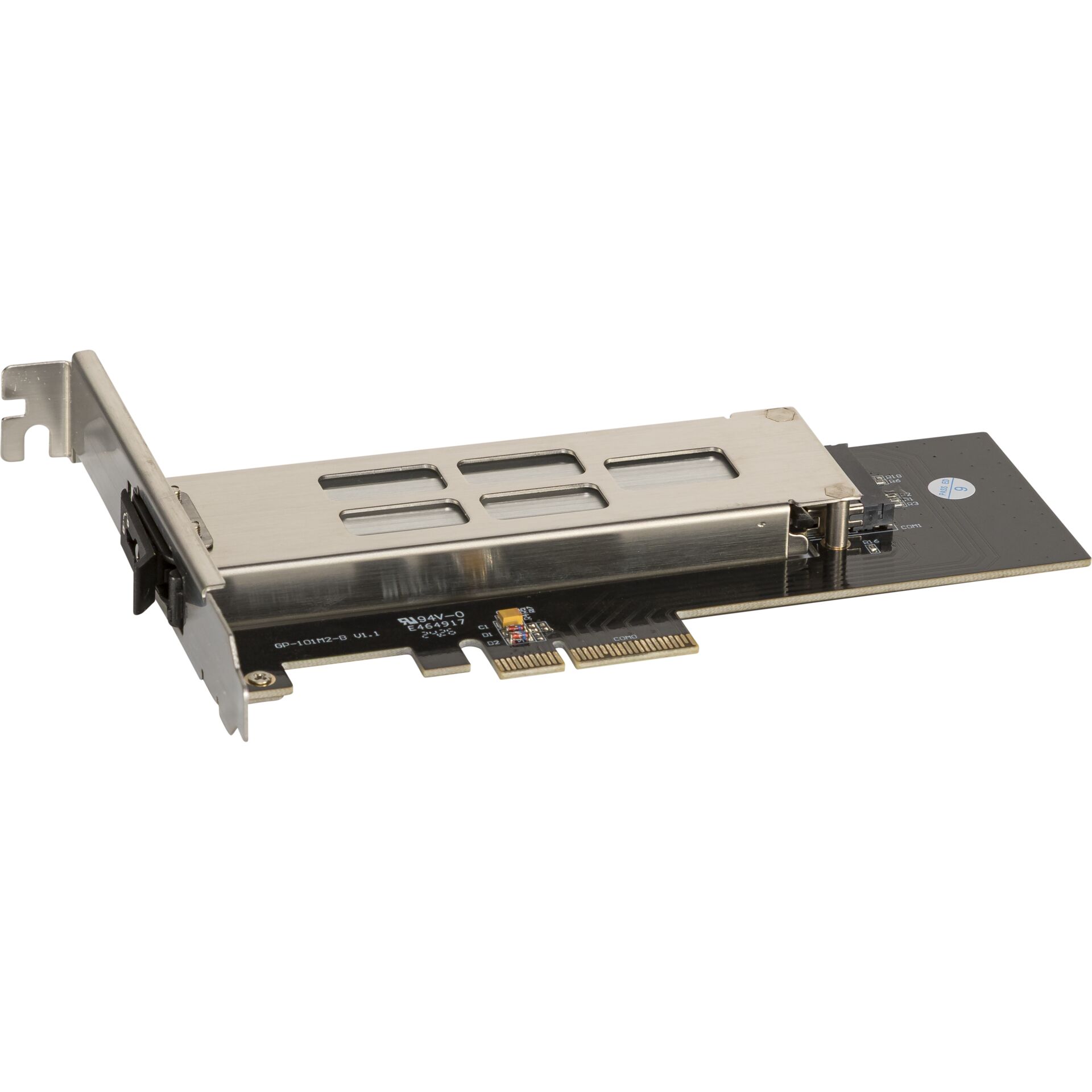 ICY BOX IB-PCI2019-M2  1x M2 PCIe zu 4x PCIe x4