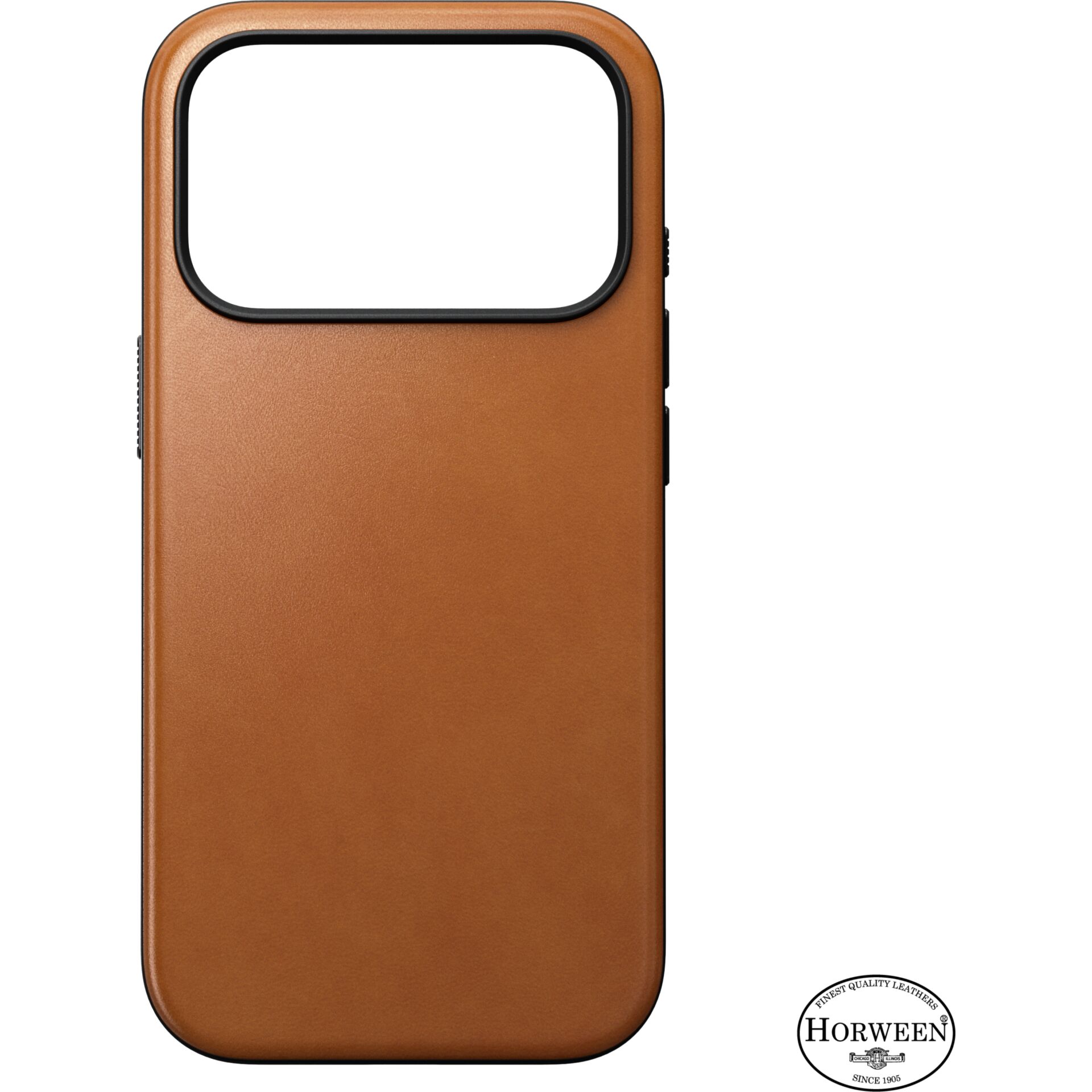 Phone case, Leder, Braun, MagSafe, Schlank