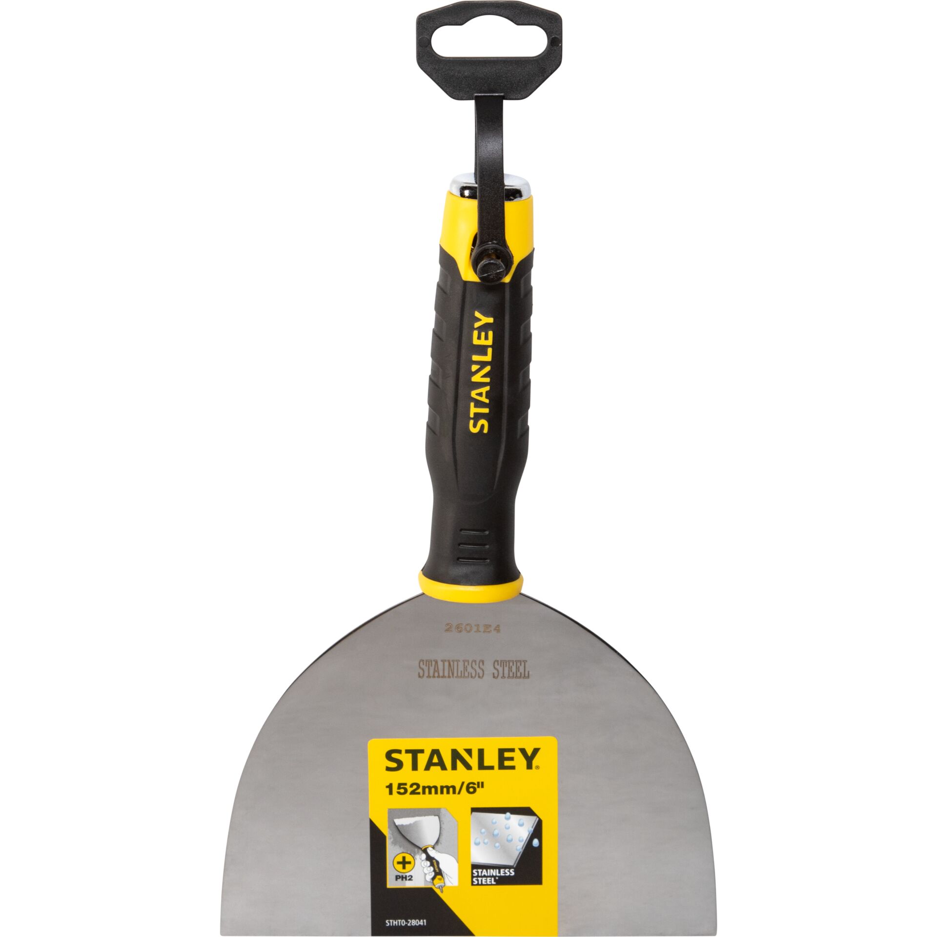 Schaufel, Spachtel, Stahl, Gelb-Schwarz, Stanley