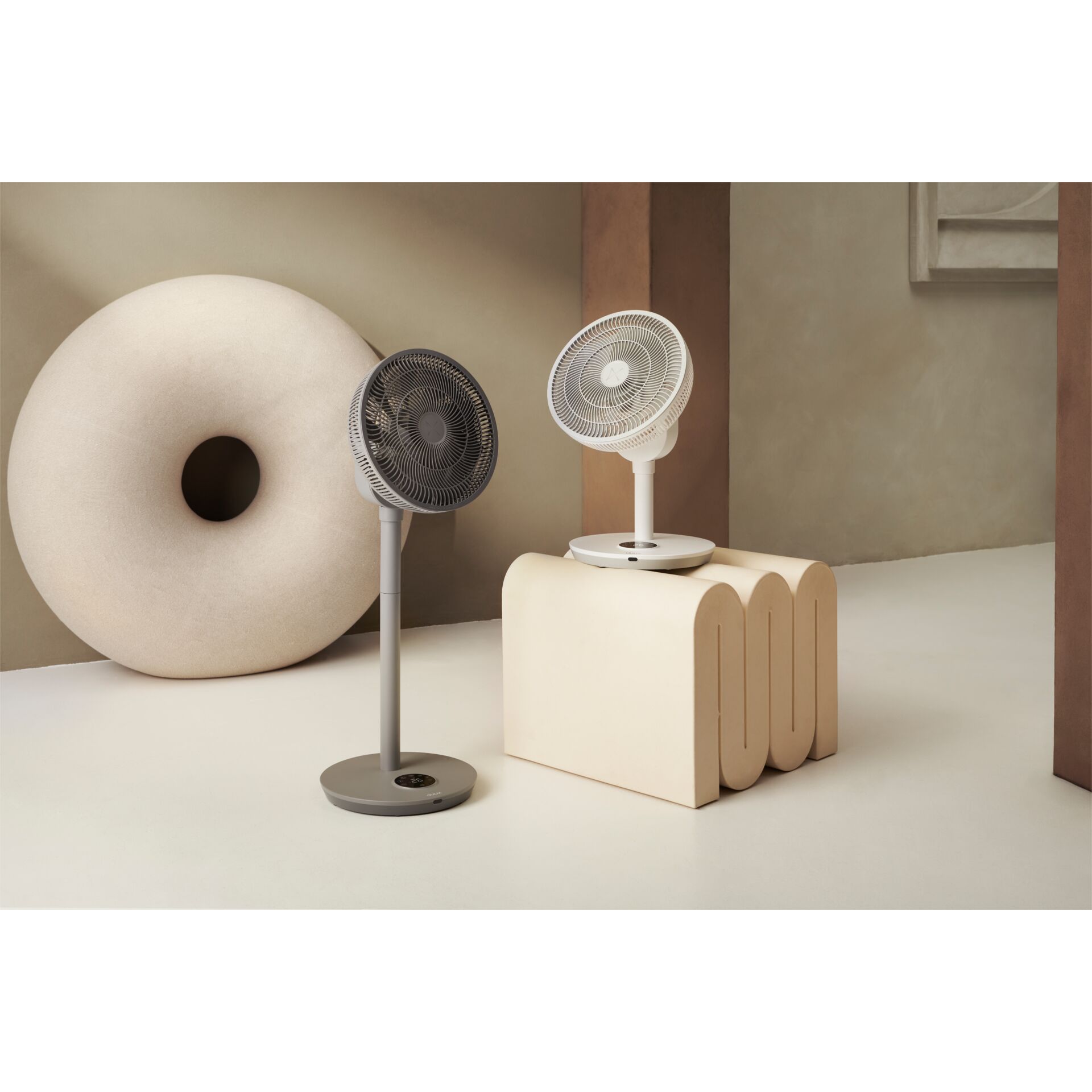 Ventilator, Tischventilator, USB Ventilator, Schwarz, Weiß