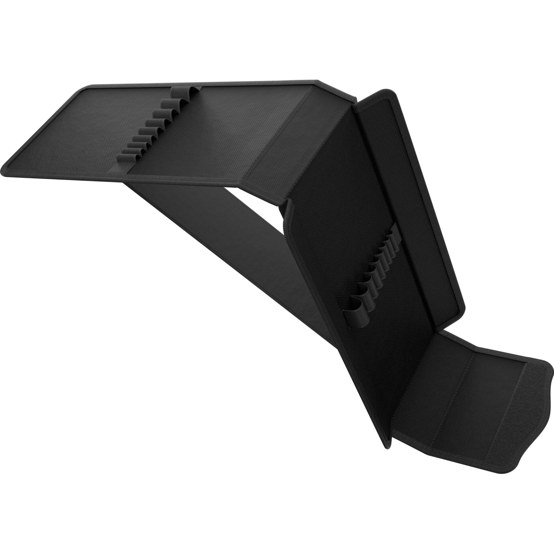 Laptopständer, Verstellbar, Faltbar, Ergonomisch, Schwarz