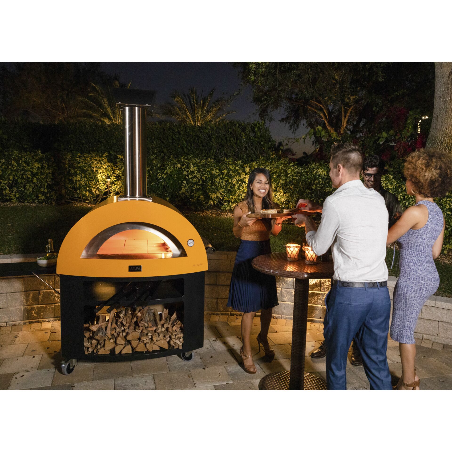 Kamin, Bbq, Erwachsener, Mann, Person
