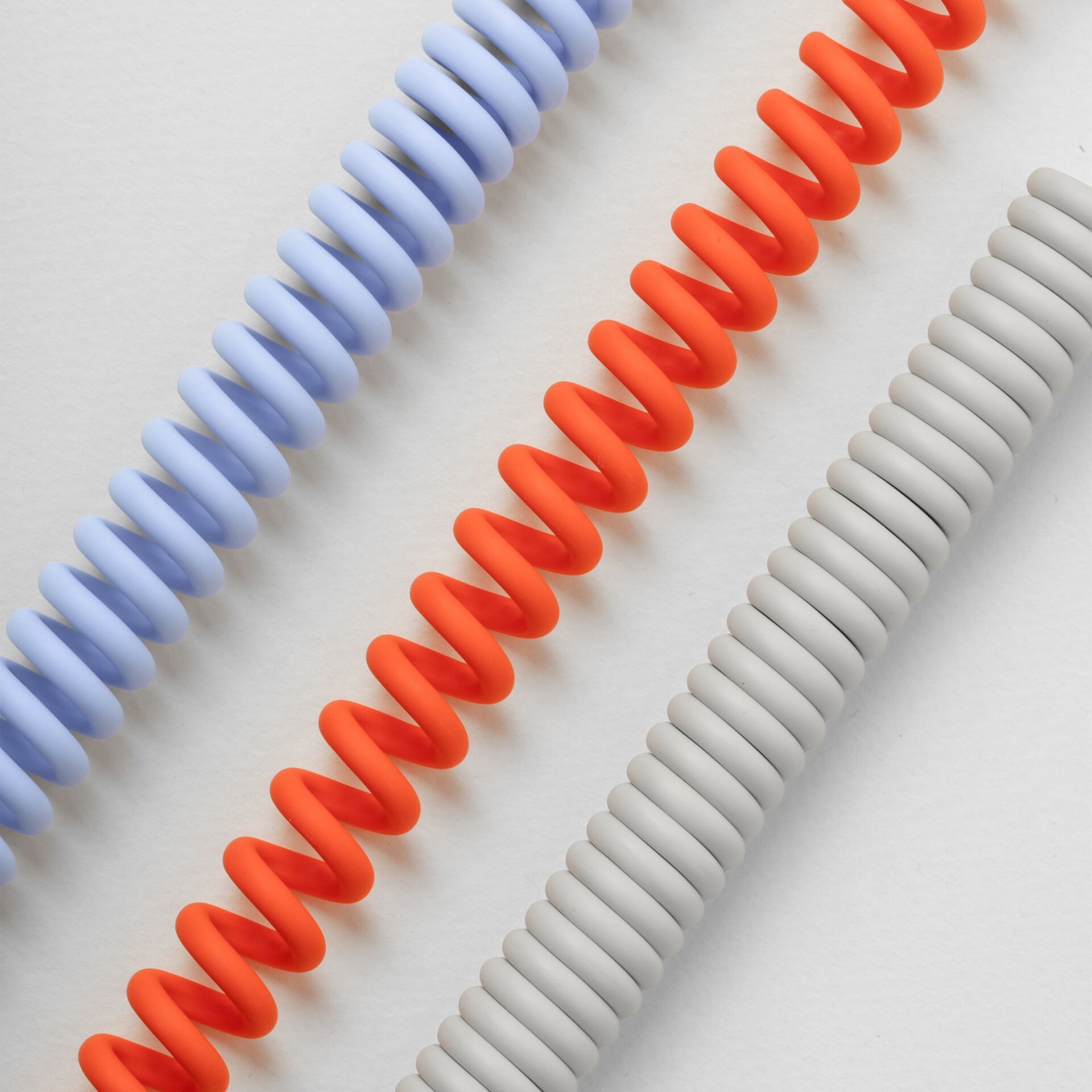  Spiralschal  , Drahtspirale, coil, Federspirale, bunte Feder