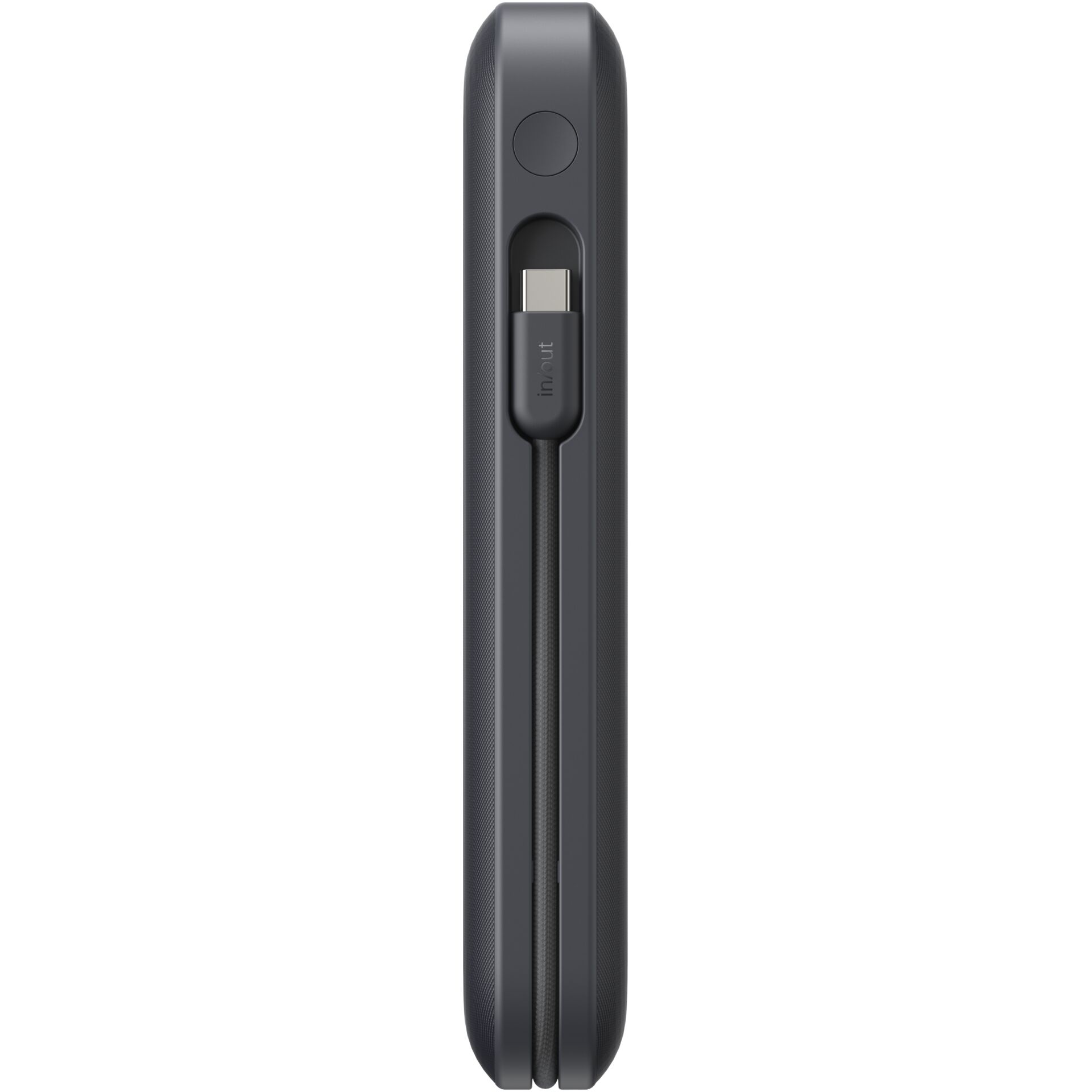 USB-C, Schmal, Graustufen, Faltbar, Port