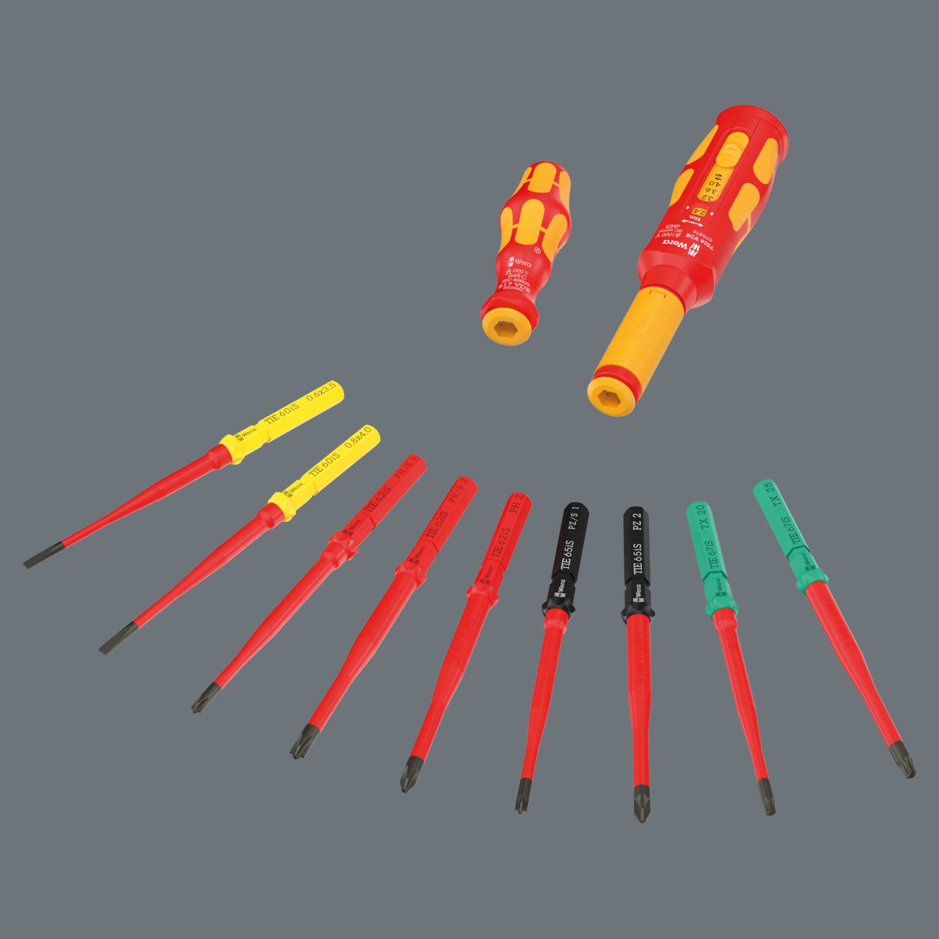 Multimeter-Kit, Präzisionsschraubendreher, Elektro-Werkzeuge, isolierter Schraubendreher, Schraubendreher-Set