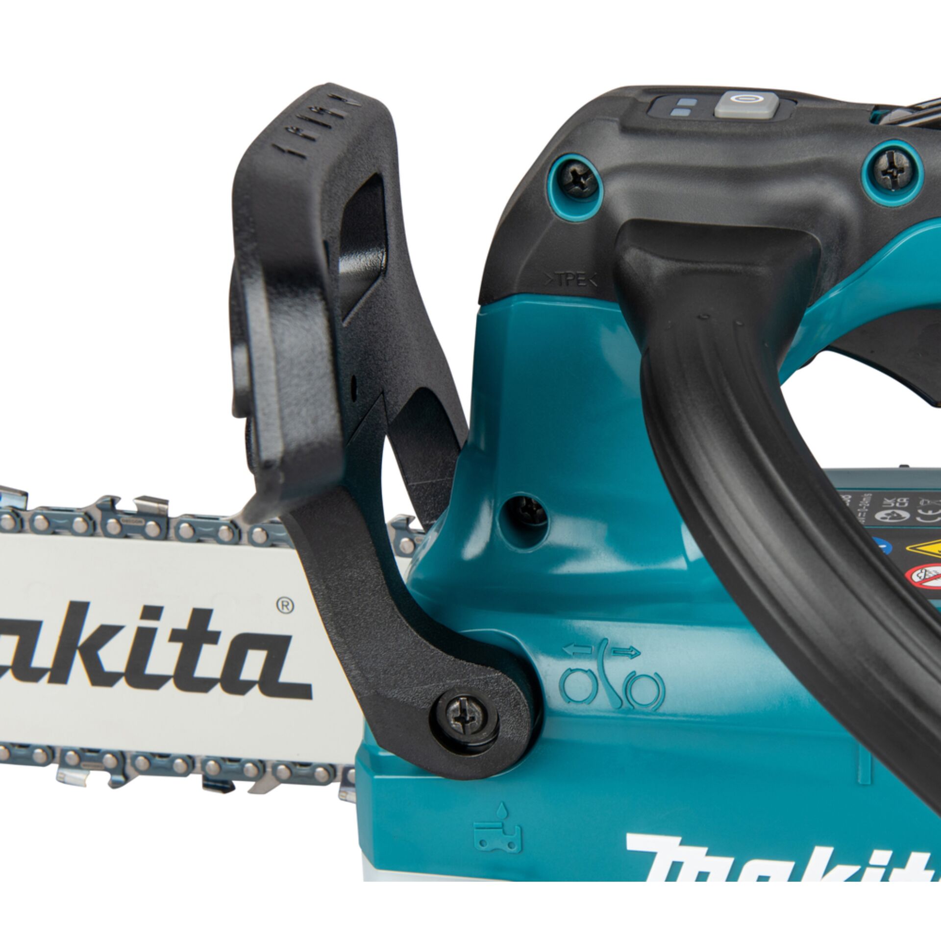 Kettensäge, Sägekette, Griff, Schnittführung, Makita