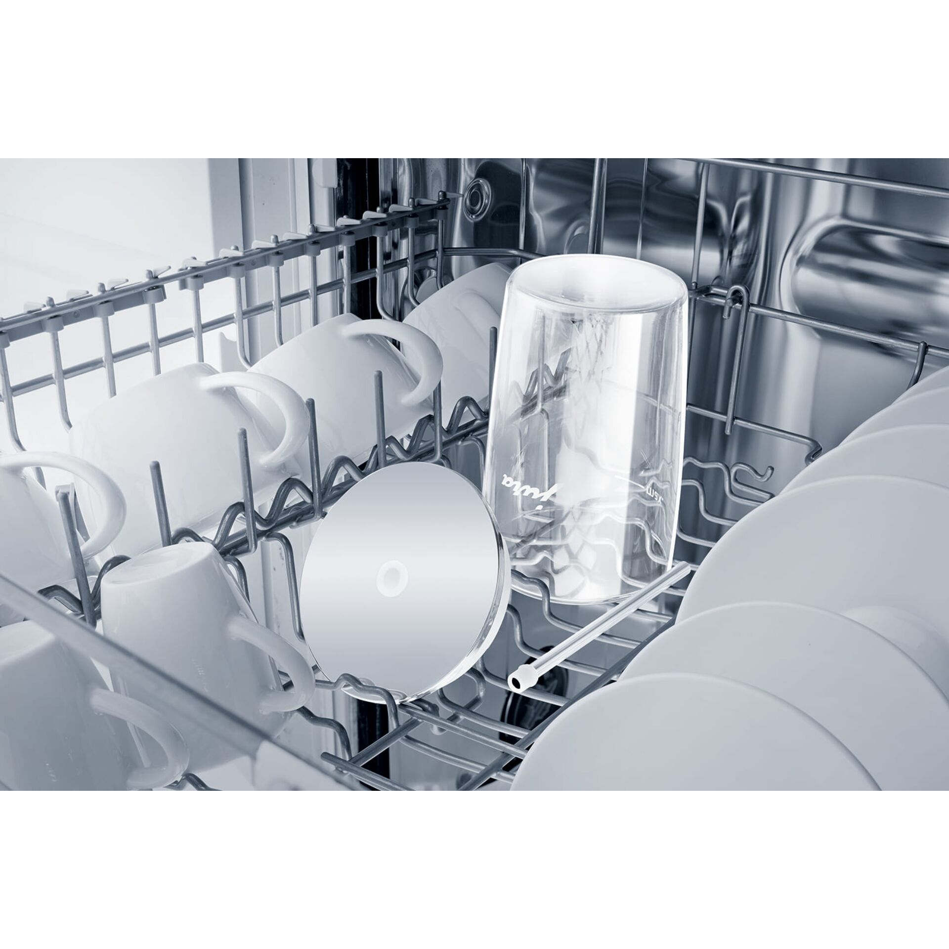 Geschirrspüler, Gläser, Teller, Becher, Schubladensortierung