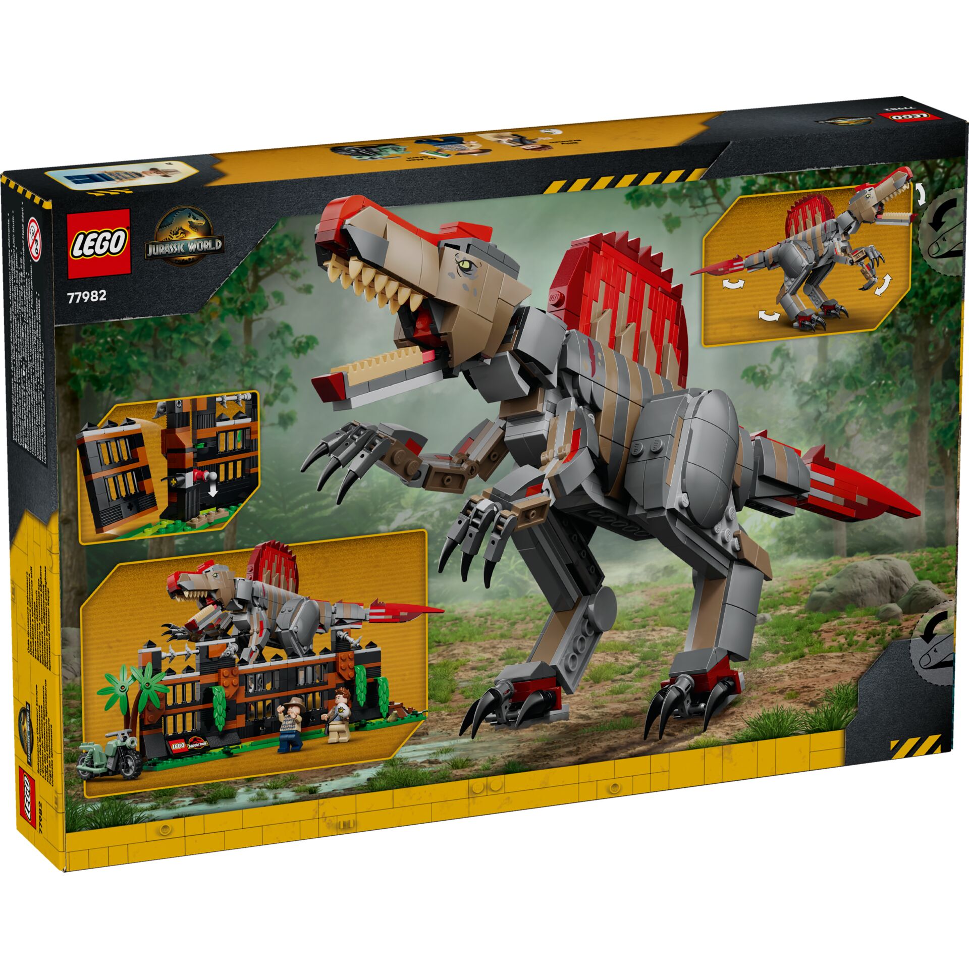 lego, dinosaurs, t-rex, brick-built, set 77982