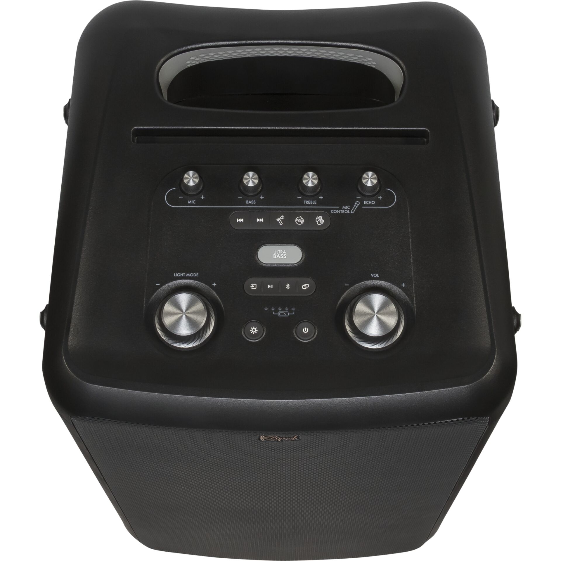 Tragbarer Lautsprecher, Bluetooth-Verstärker, Kompaktlautsprecher, Bassregler, USB/SD-Slot