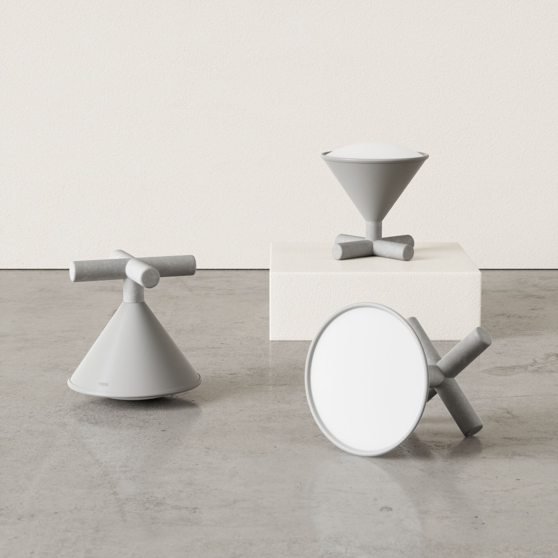 Lampe, Kunst, Porzellan, Töpferei