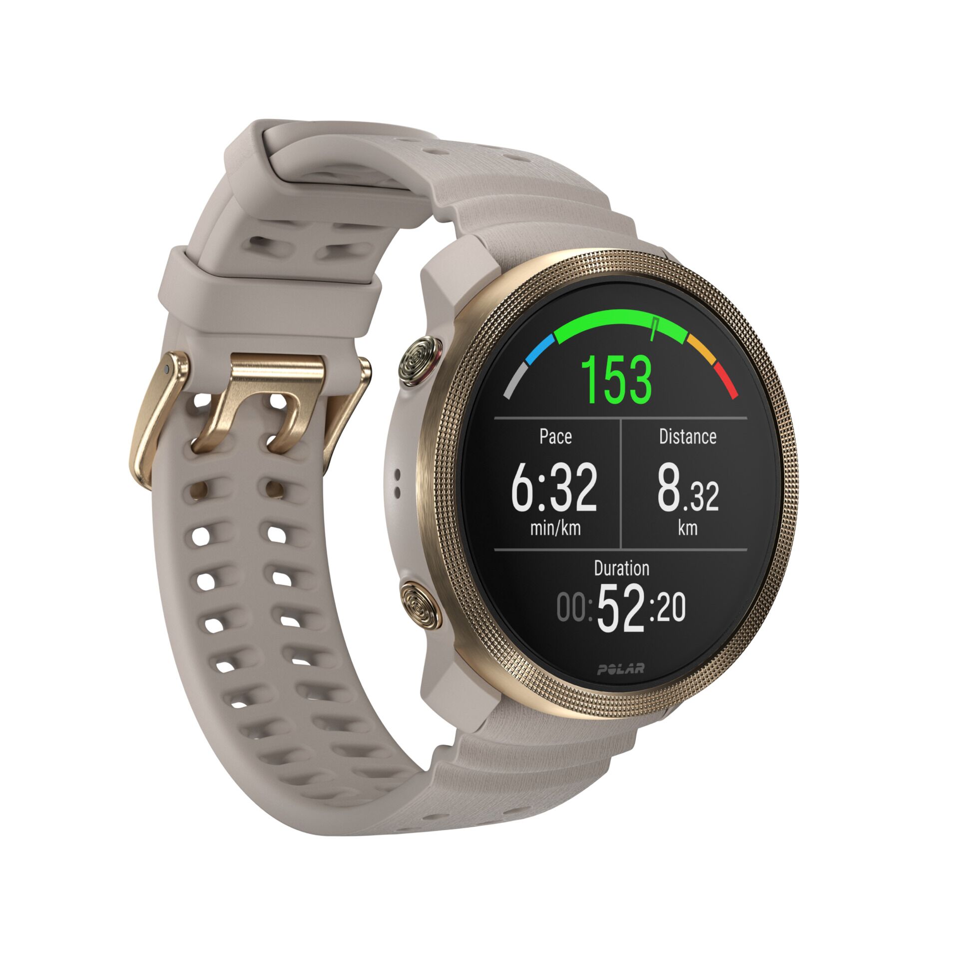 Smartwatch, GPS, Herzfrequenz, Touchscreen, Gummiband