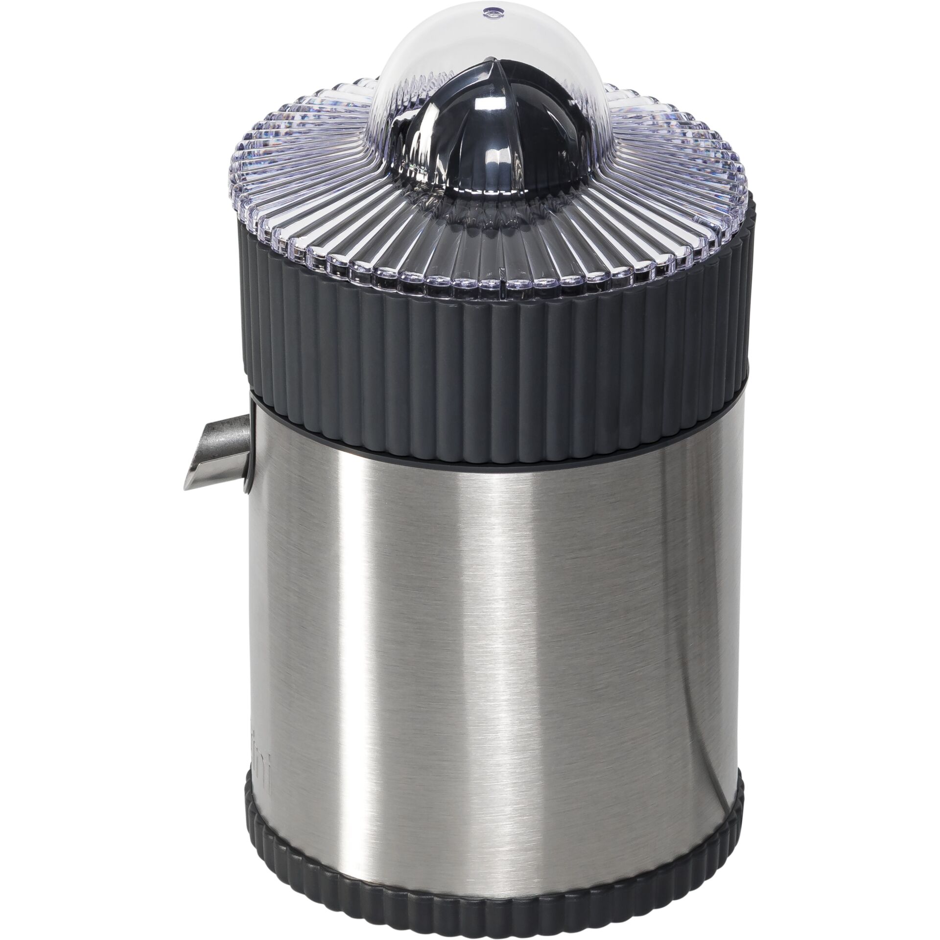 LED-Lampe, Tischlampe, Edelstahl, Rund, Dimmbar