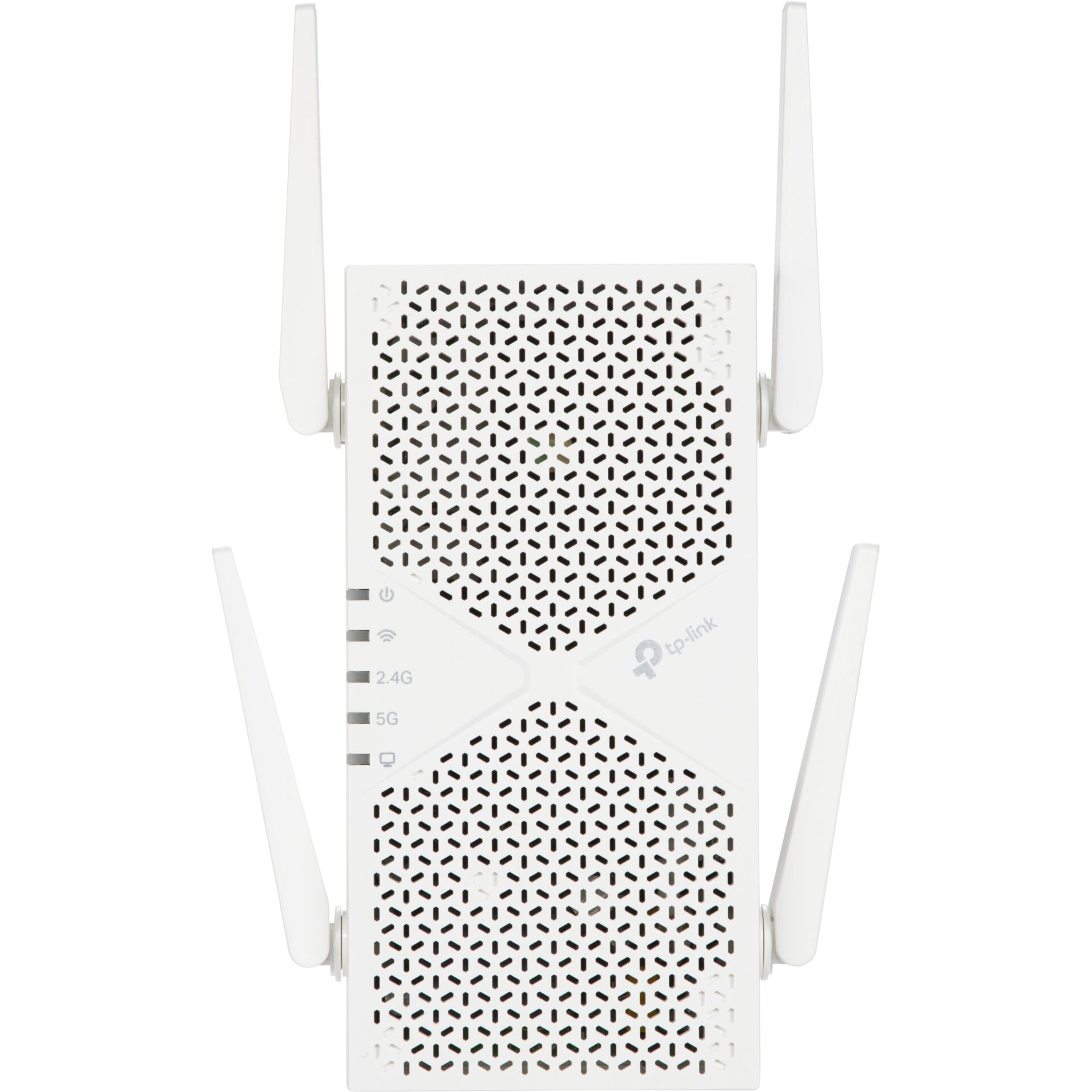 WLAN-Repeater, Vier Antennen, Weiß, Dualband, TP-Link