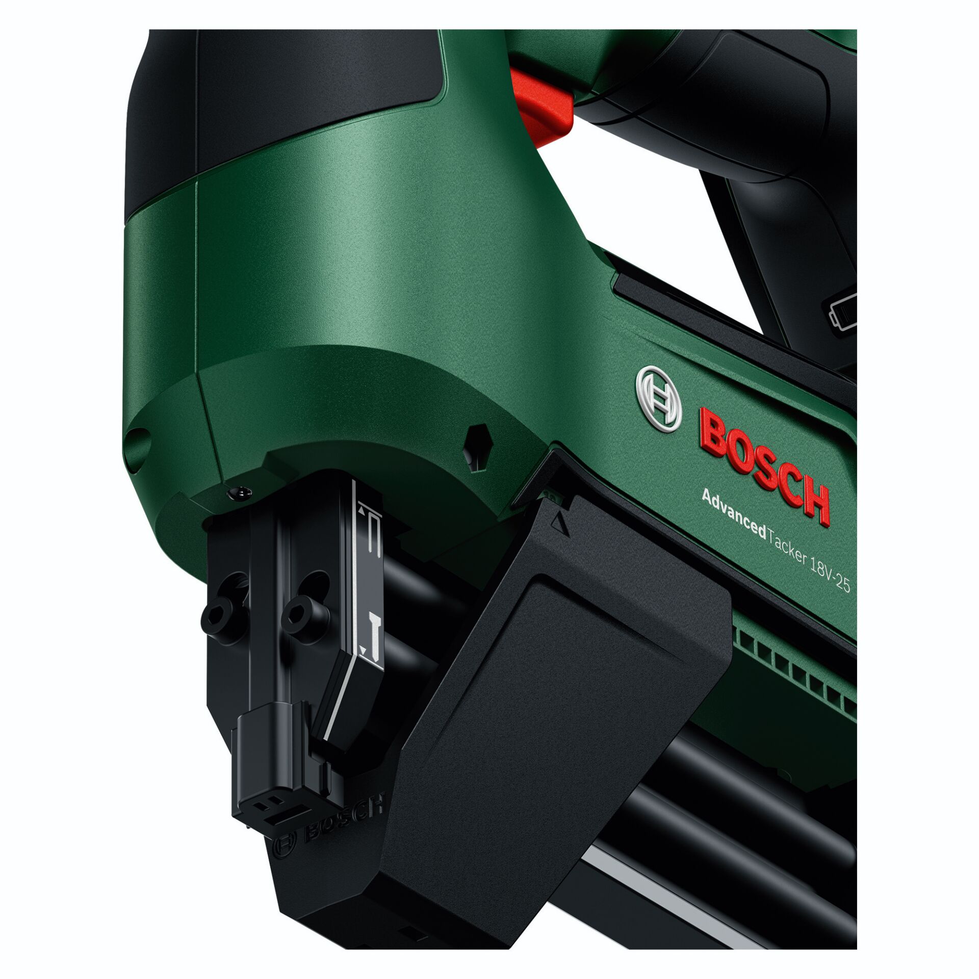 Akku-Bohrhammer, Grün, Bosch, AdvancedTacker 18V-25, Werkzeug