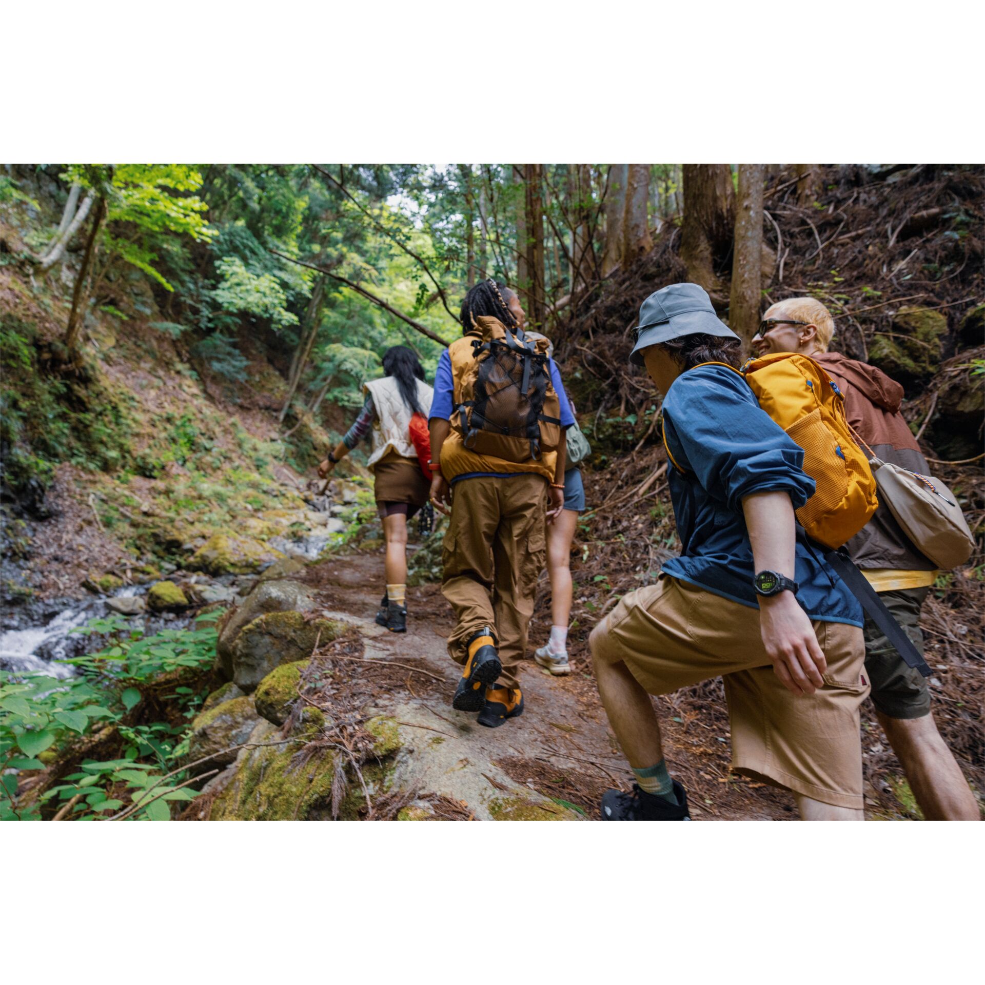 Wandern, Person, Tasche, Rucksack, Mann