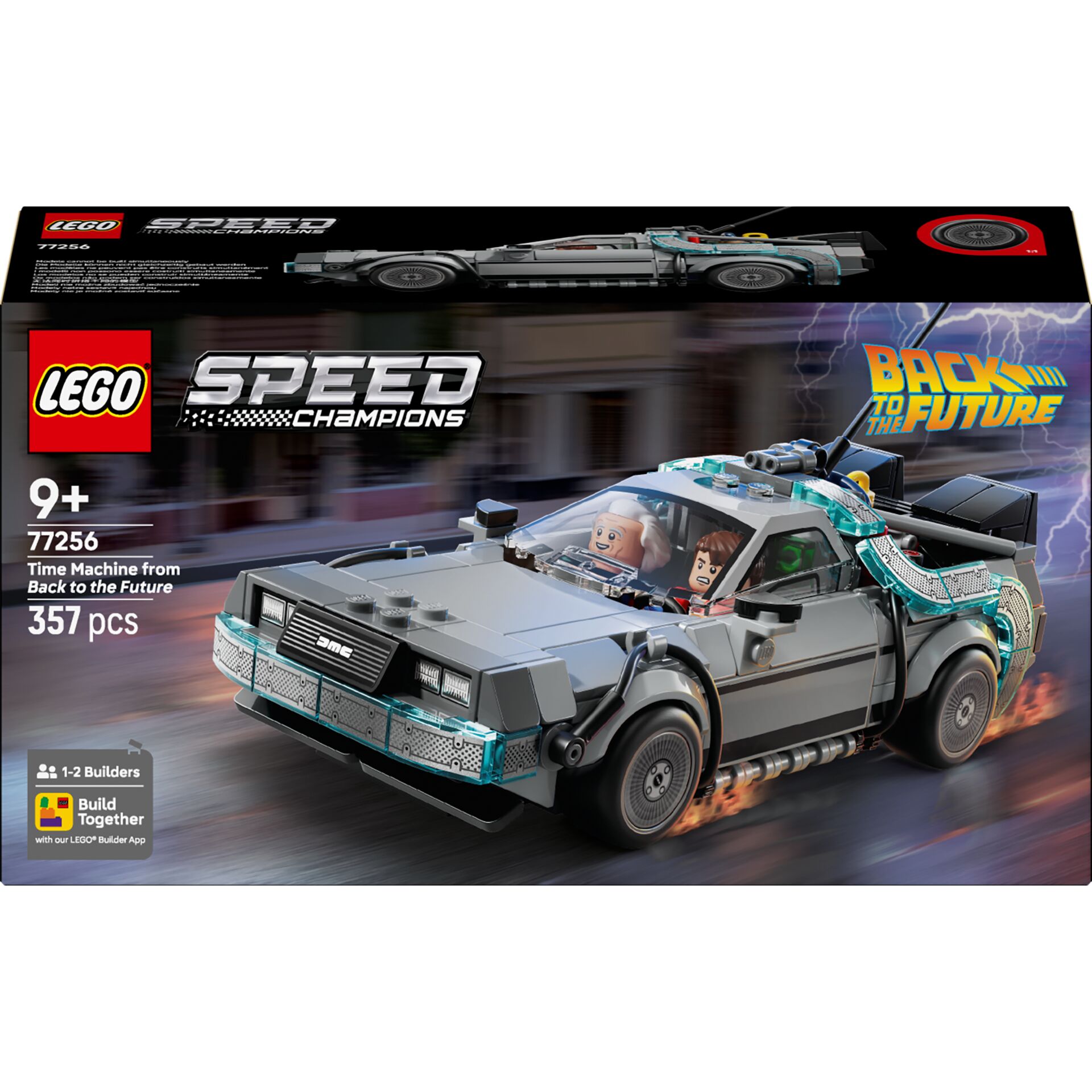 LEGO Speed Champions 77256  Back to the Future Zeitmaschine