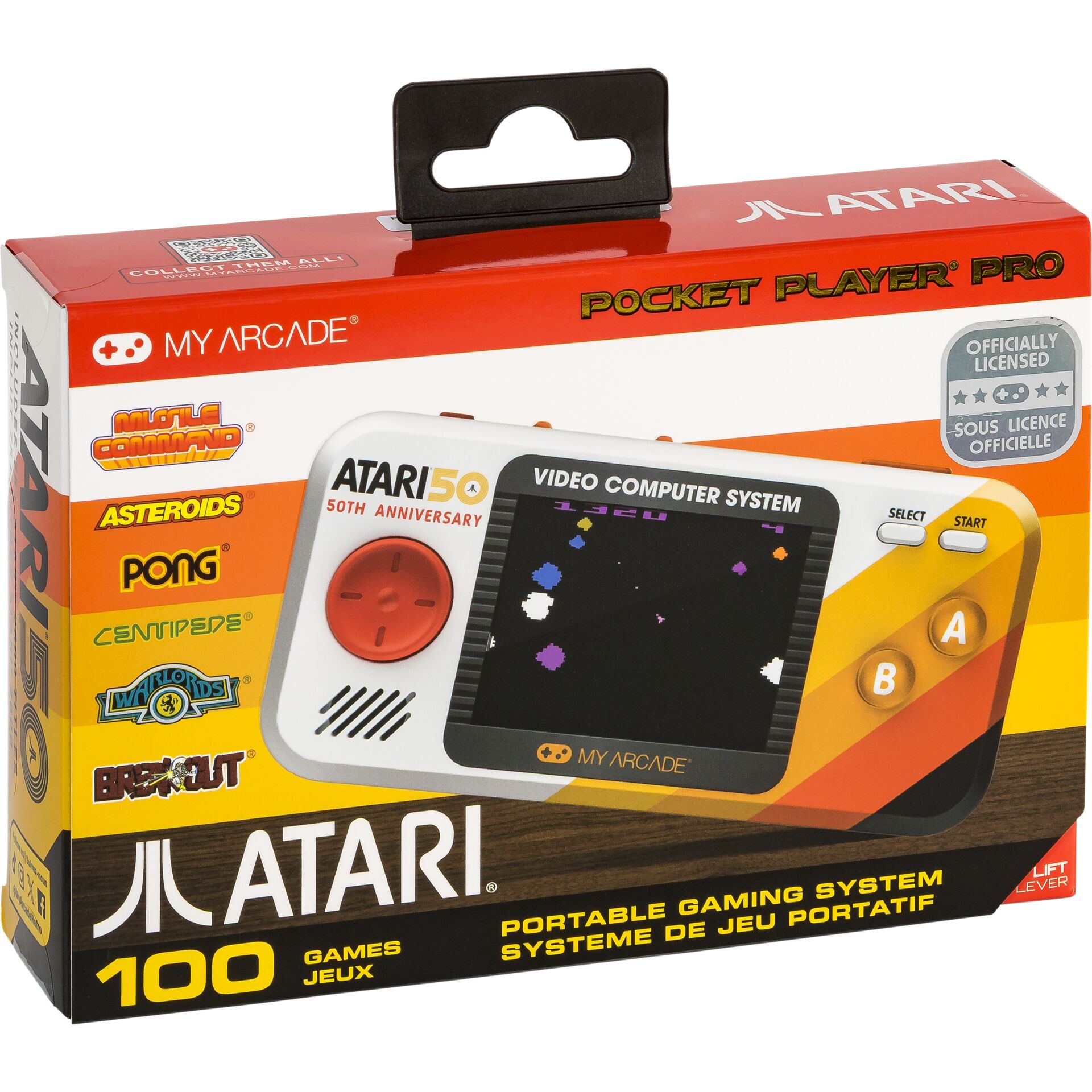 dreamGear My Arcade Pocket  Player Pro Atari (100 in 1)