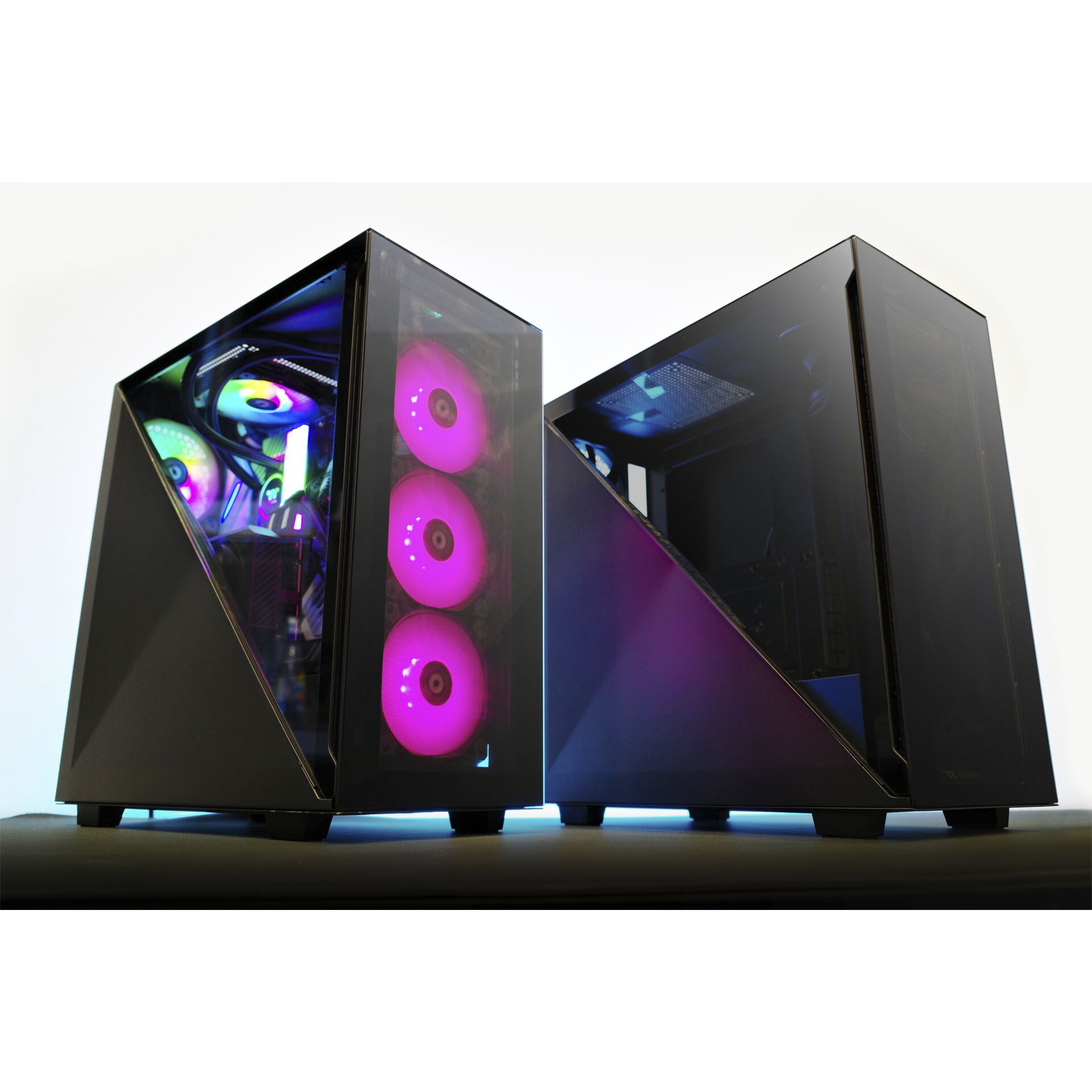 PC, PC-Gehäuse, RGB-Lüfter, Glasfront, Turmgehäuse