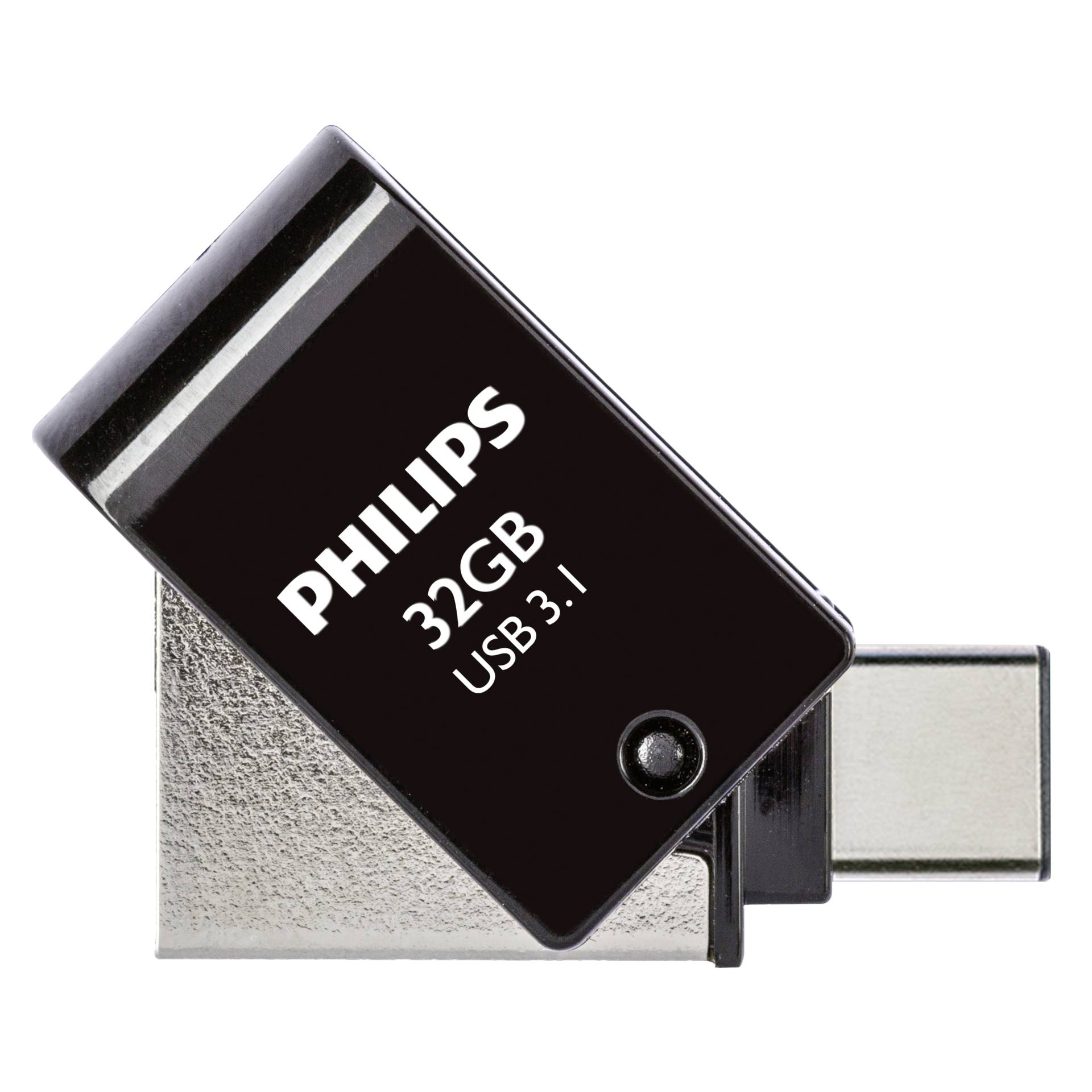 Philips 2 in 1 OTG          32GB  USB 3.1 + USB C Midnight Black