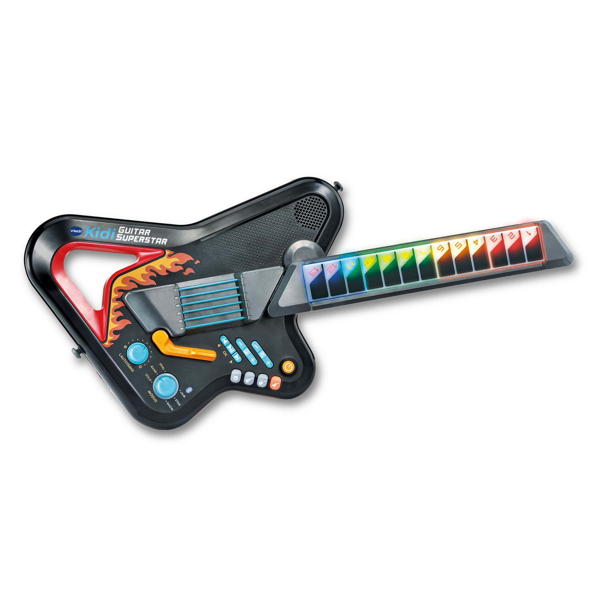 Guitar, Kinder-Gitarre, LED-Lichtgarnitur, Spielzeug, Kabelgitarre