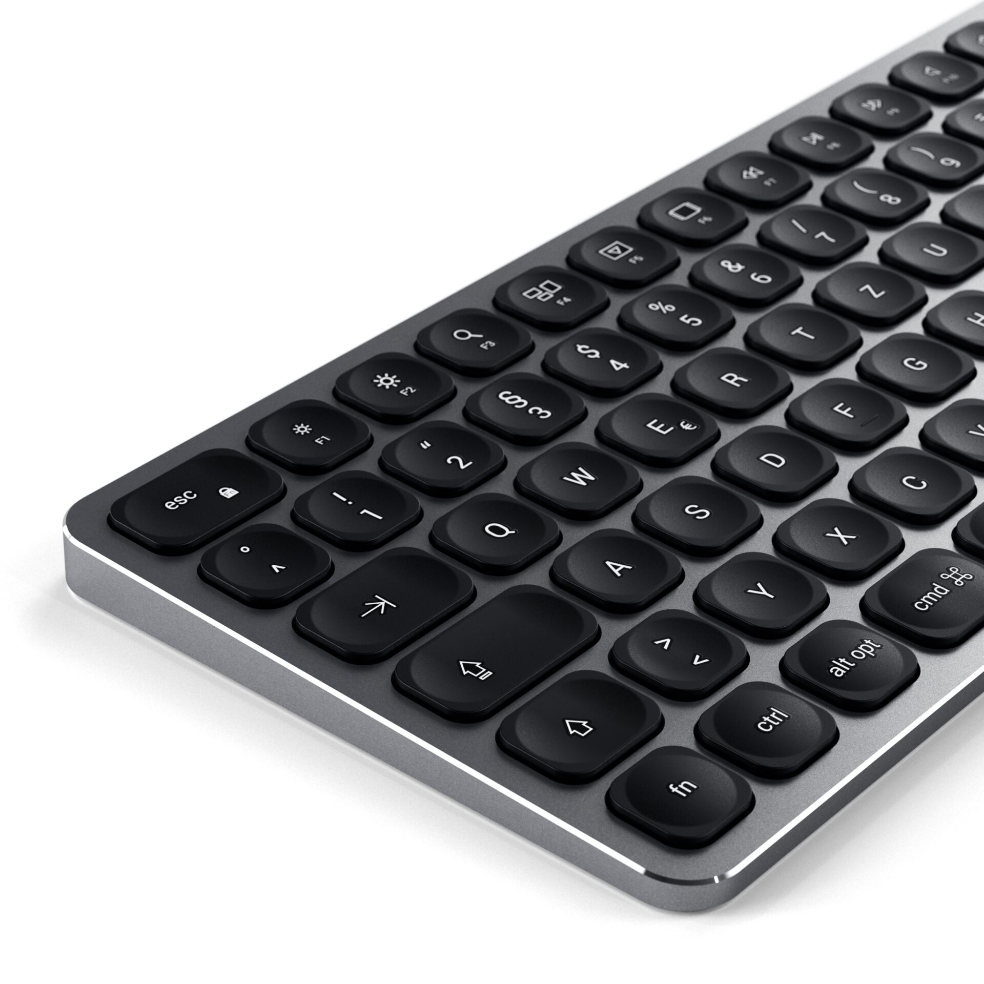 Tastatur, drahtlos, QWERTY, schwarz, kompakt, keyboard, Tasten, mechanisch, kabellos, kompakt