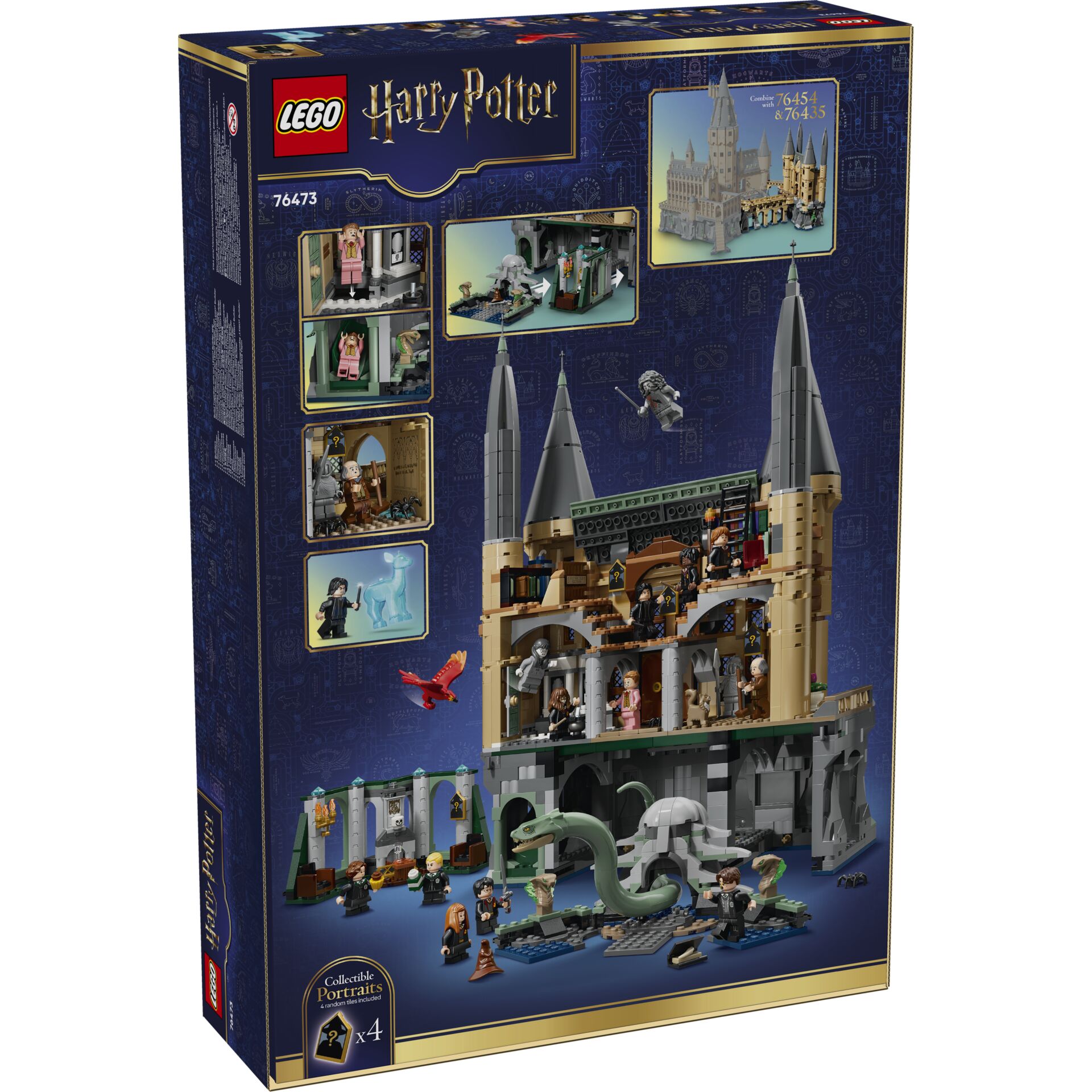 Lego, Harry Potter, Burg, Steinbau, Drache