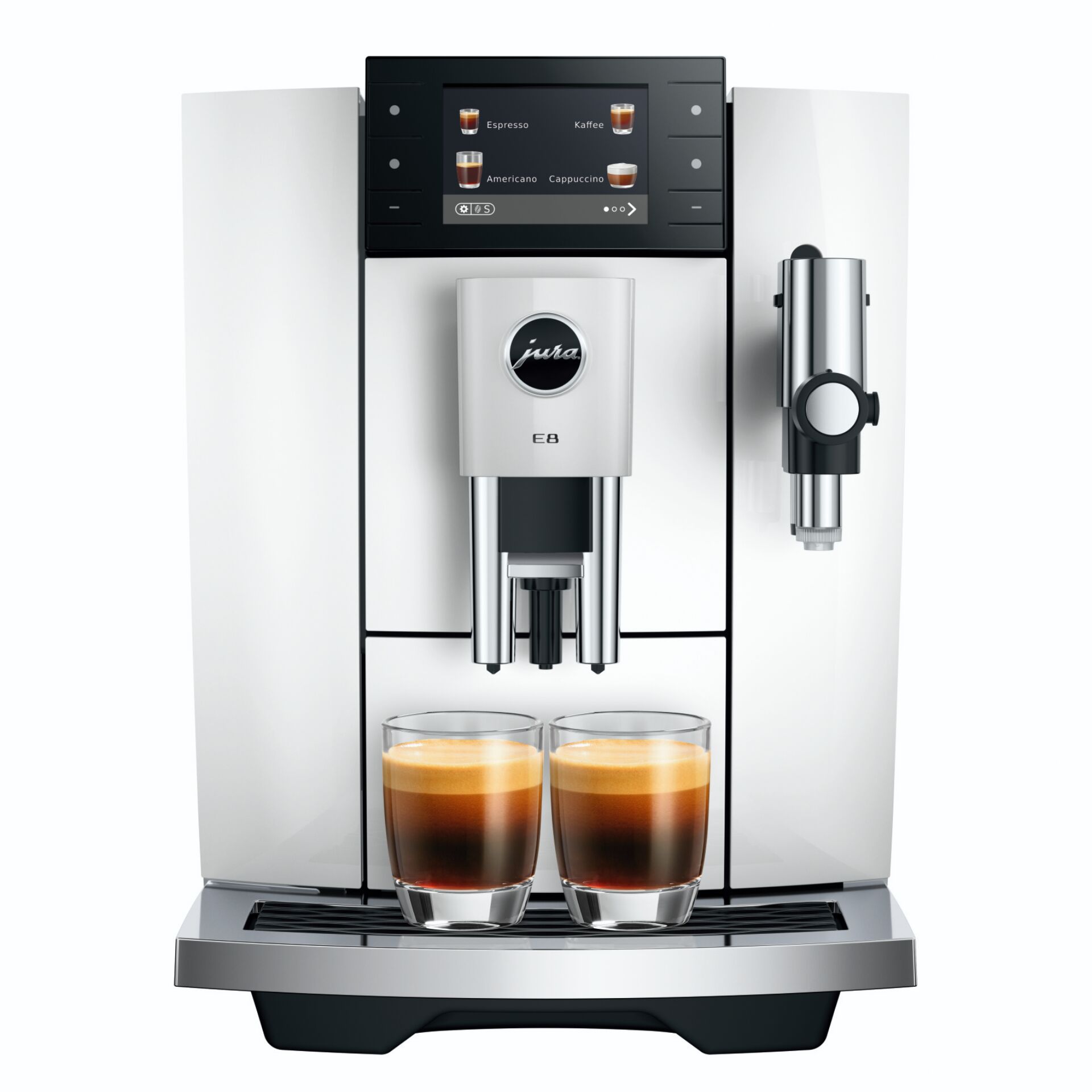JURA E8 Piano White (ED)