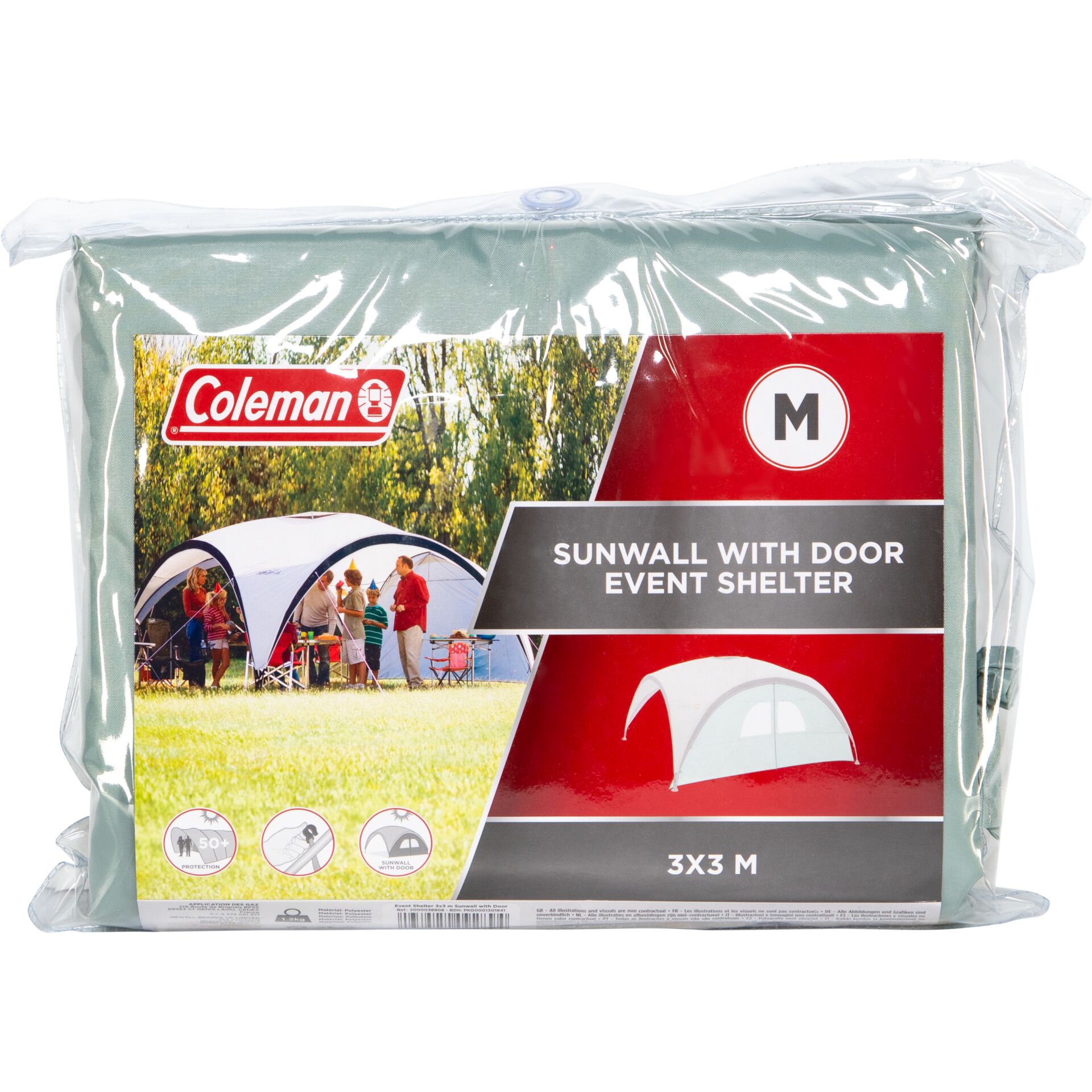 Zelt, Campingzelt, Tür-Tasche?, 3x3 m, Mittlere Größe, Outdoor-Unterstand