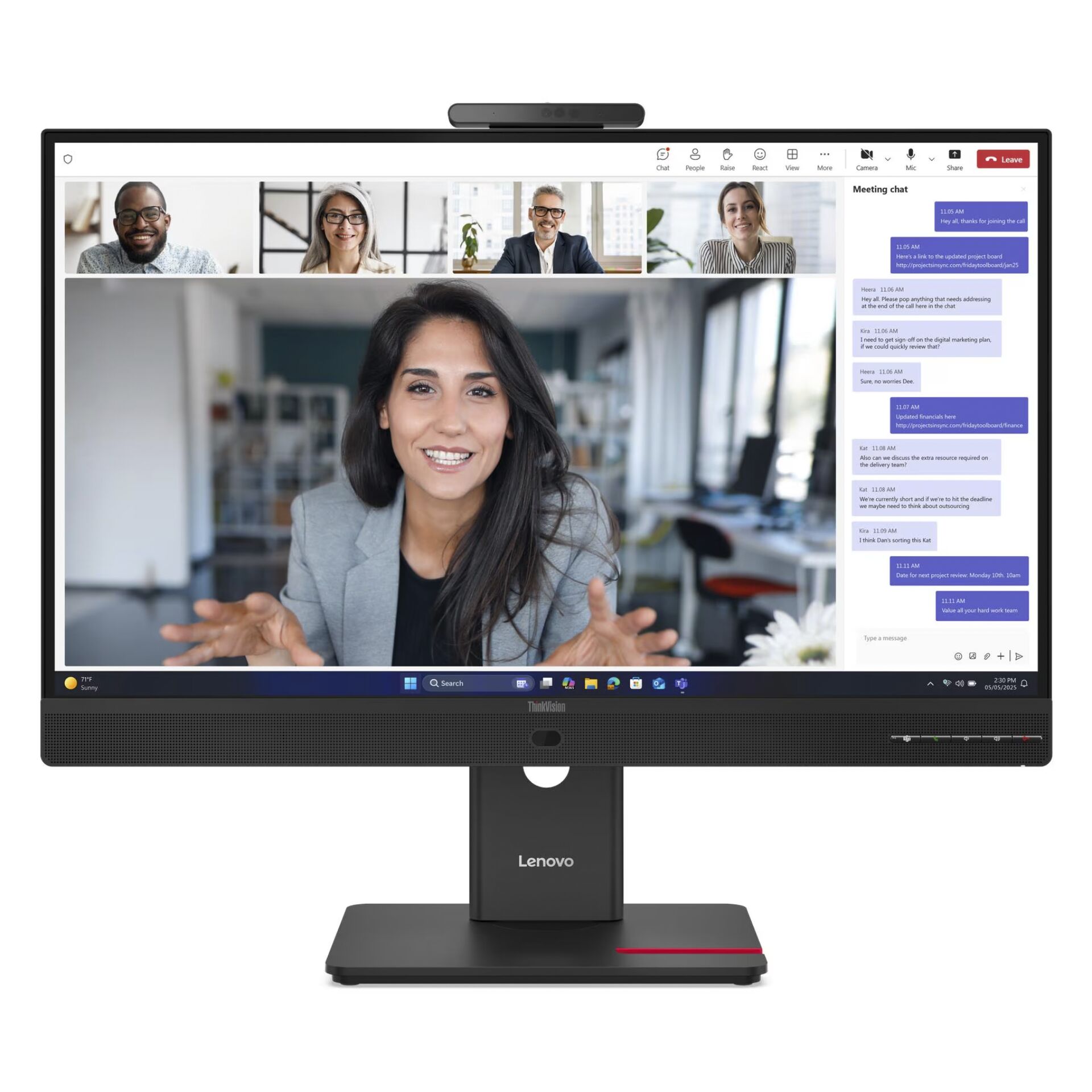 All-in-one, Monitor, Video conferencing, Webcam, Docking stand