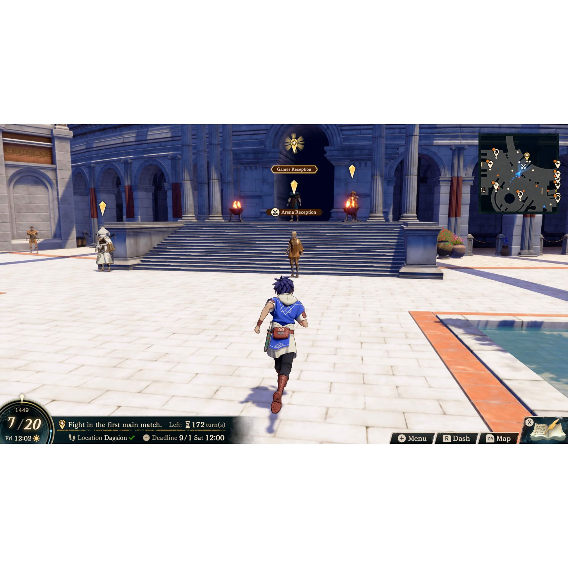 aktions-RPG, Charakter, Dritte-Person, mittelalter, Hof