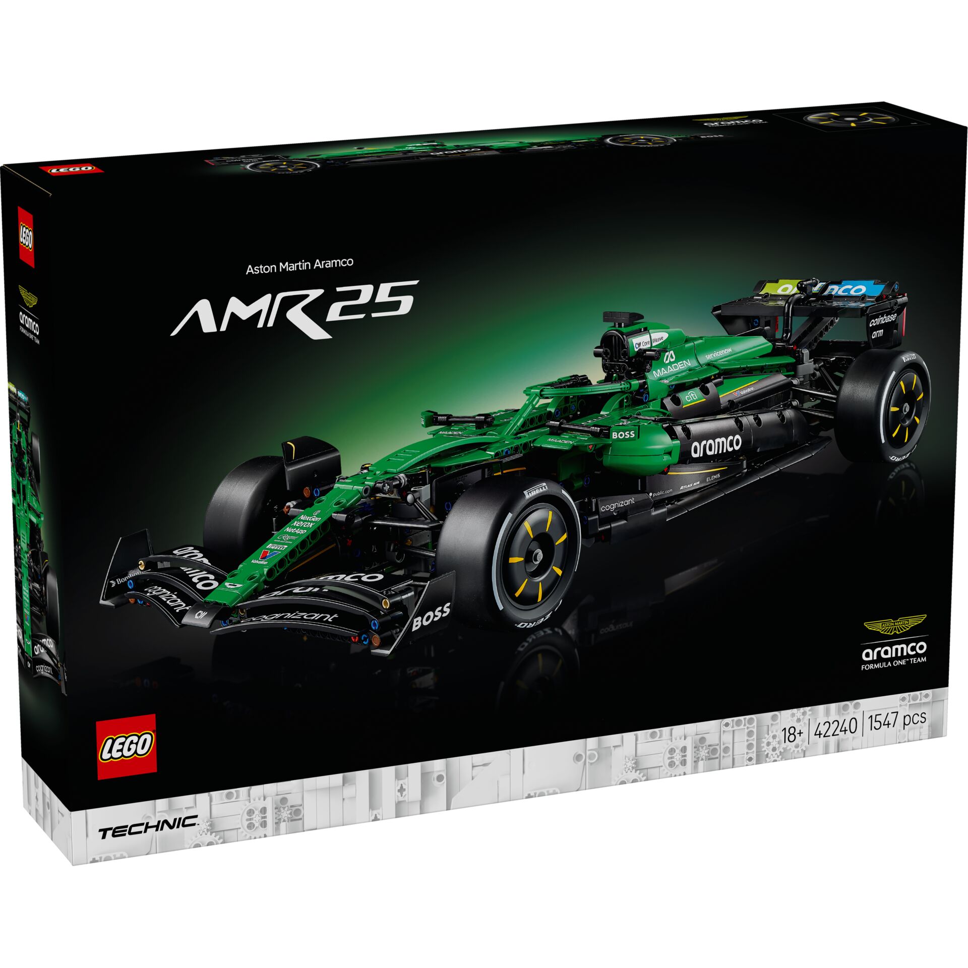 LEGO Technic 42240  Aston Martin Aramco AMR25 F1