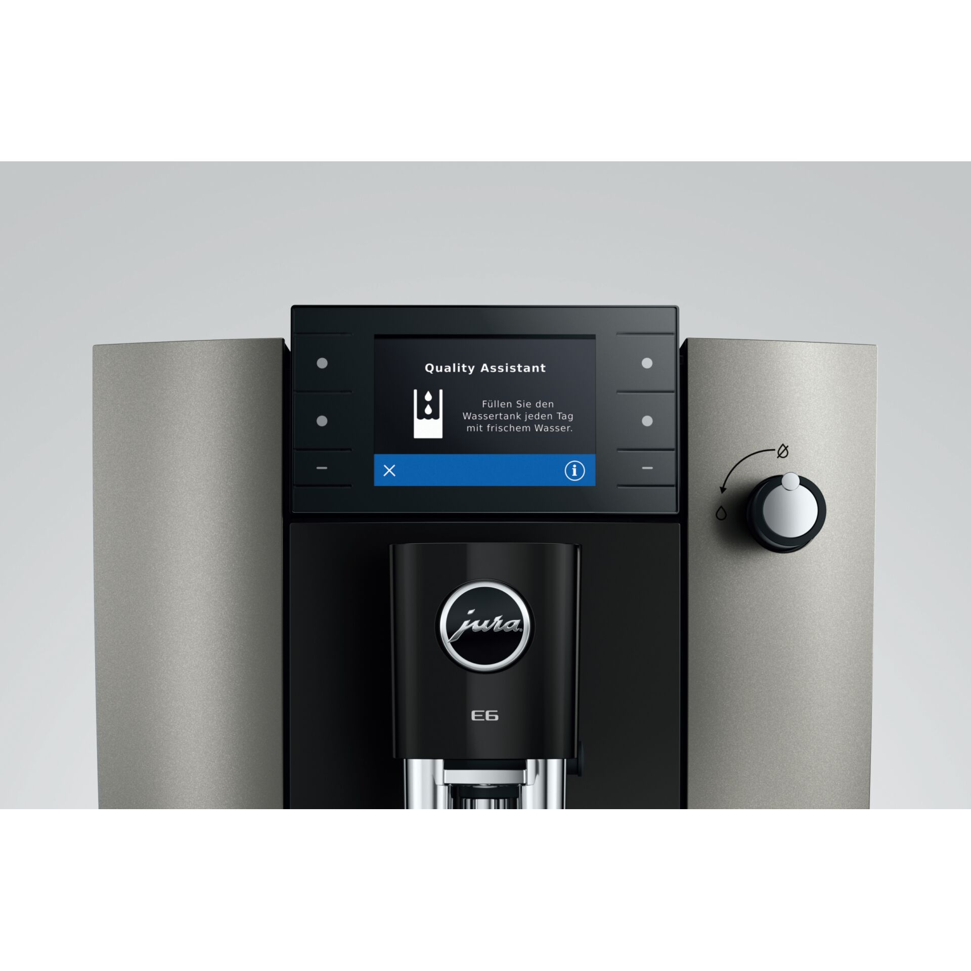 Espresso machine, Kaffeemaschine, Kaffeeautomat, E6, Displaytouch